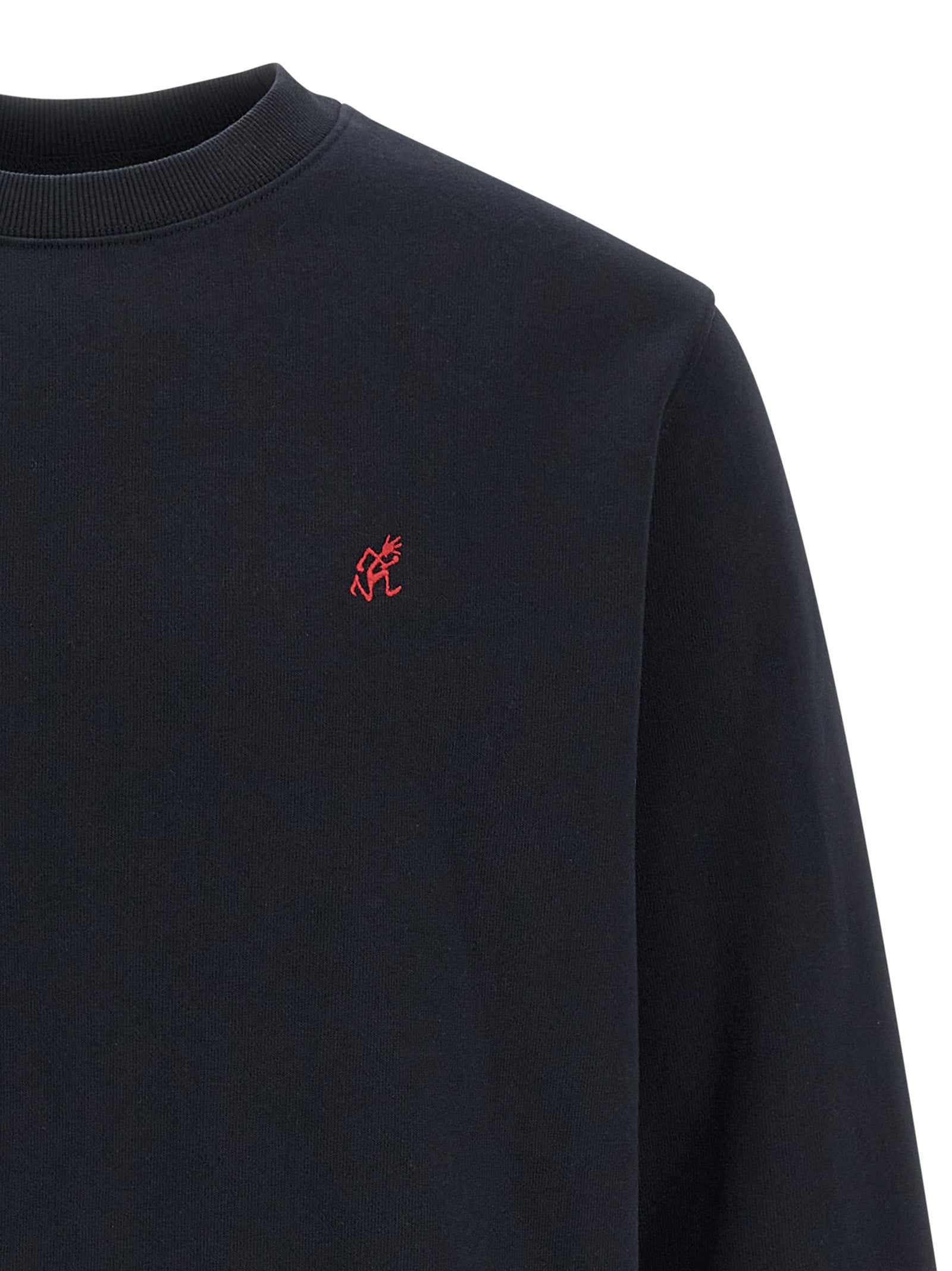 Embroidery sweatshirt Blue