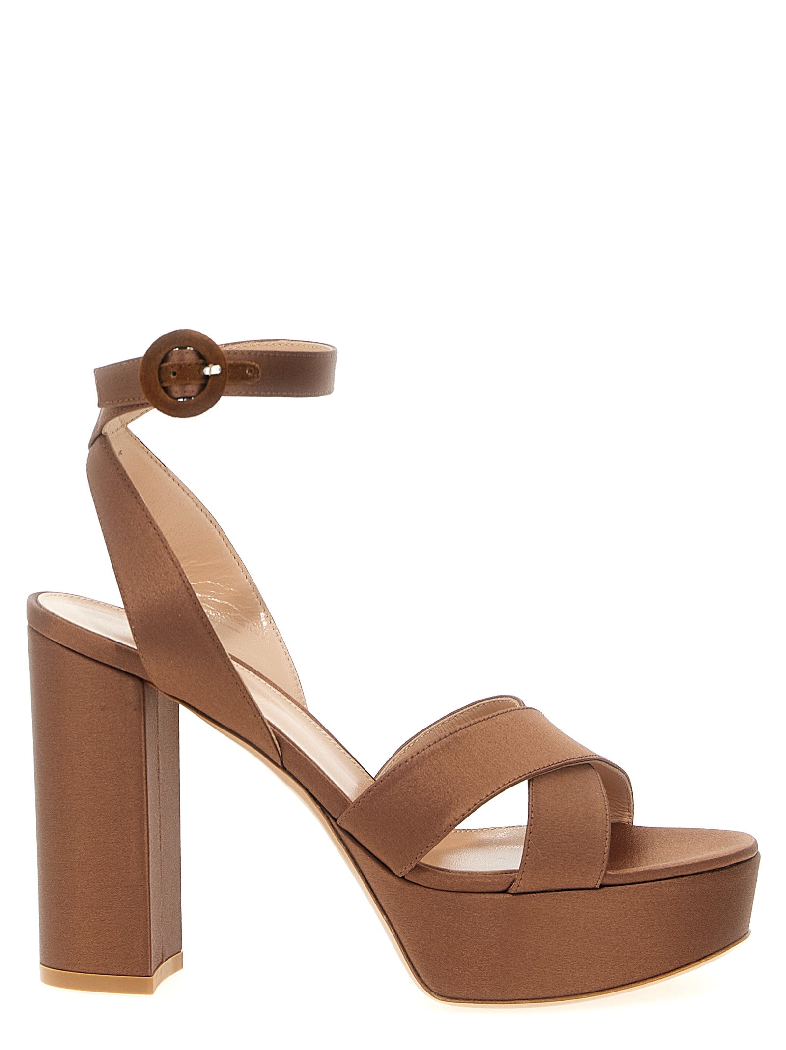 Sabrina sandals Brown Fabric