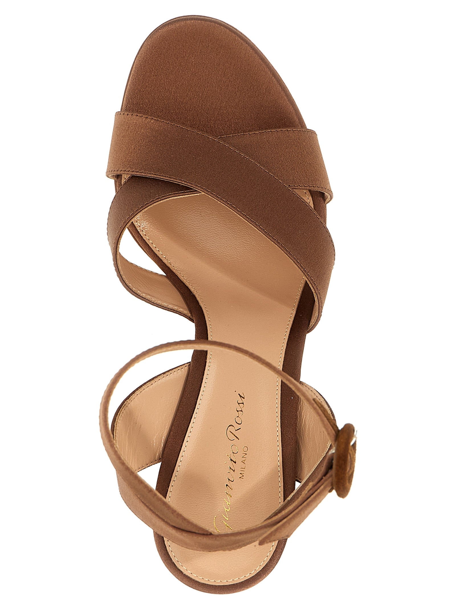 Sabrina sandals Brown Fabric