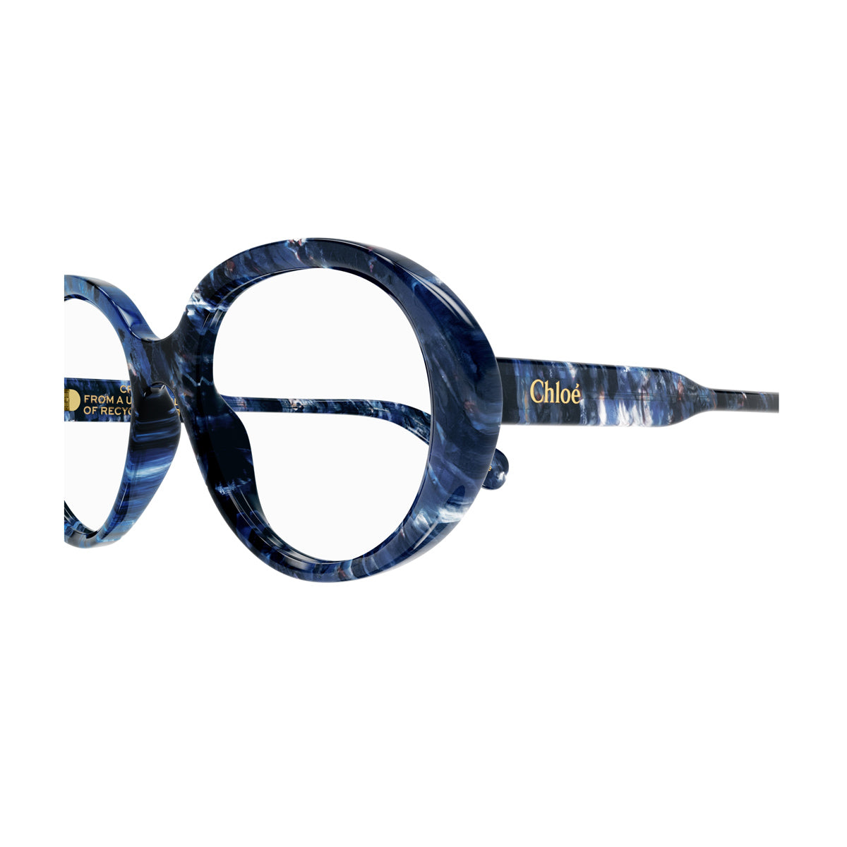 CH0221O Linea Gayia 005 Blu Recycled Acetate Occhiali Vista