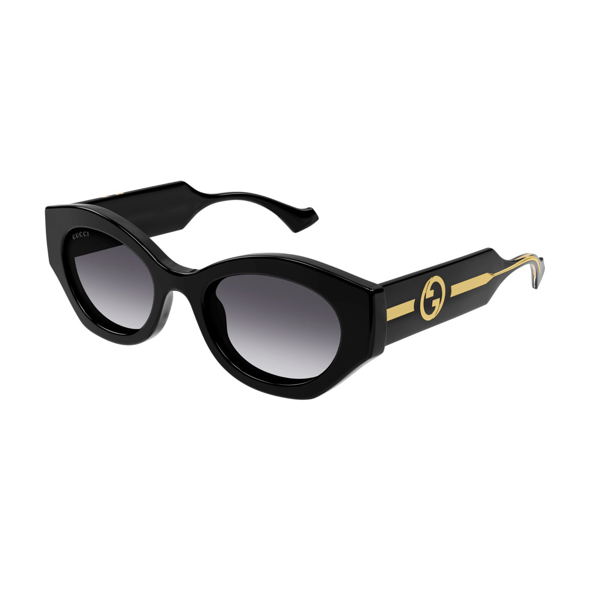 GG1553S Linea Gucci Lido 001 black crystal grey Nero Injected Occhiali Sole