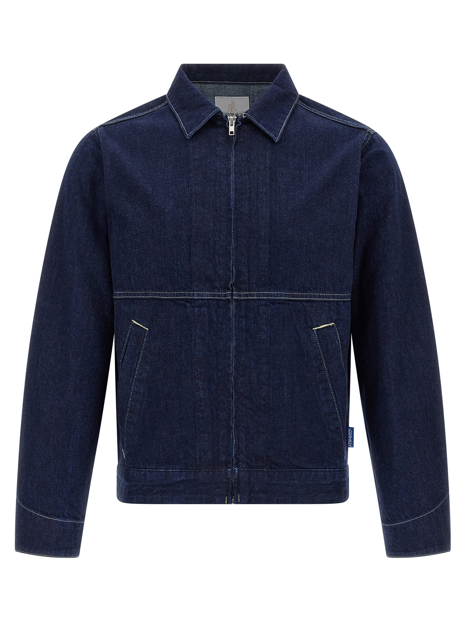 Japanese Slub jacket Blue Cotton Down Jacket, Parka, Casual