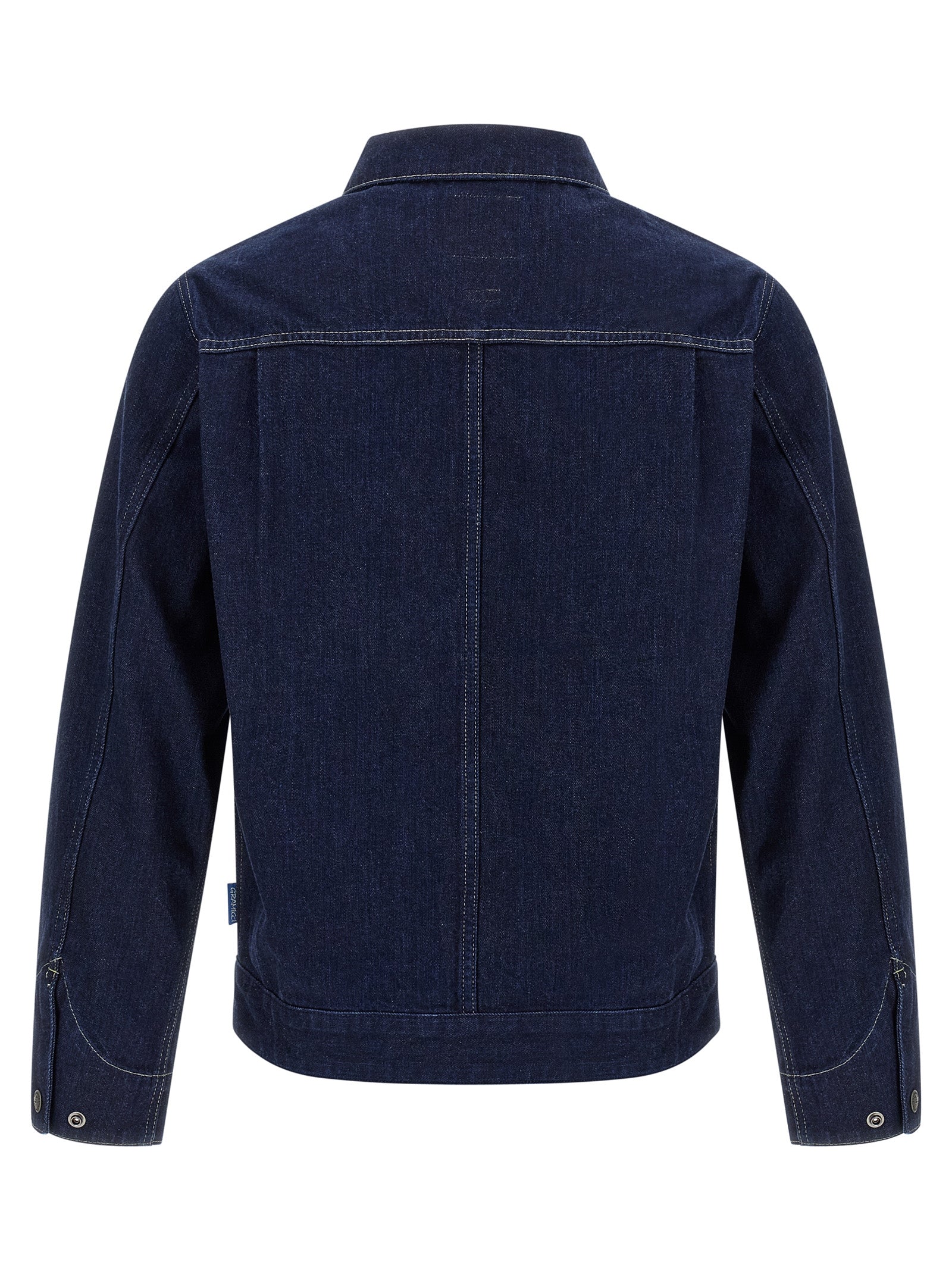 Japanese Slub jacket Blue Cotton Down Jacket, Parka, Casual