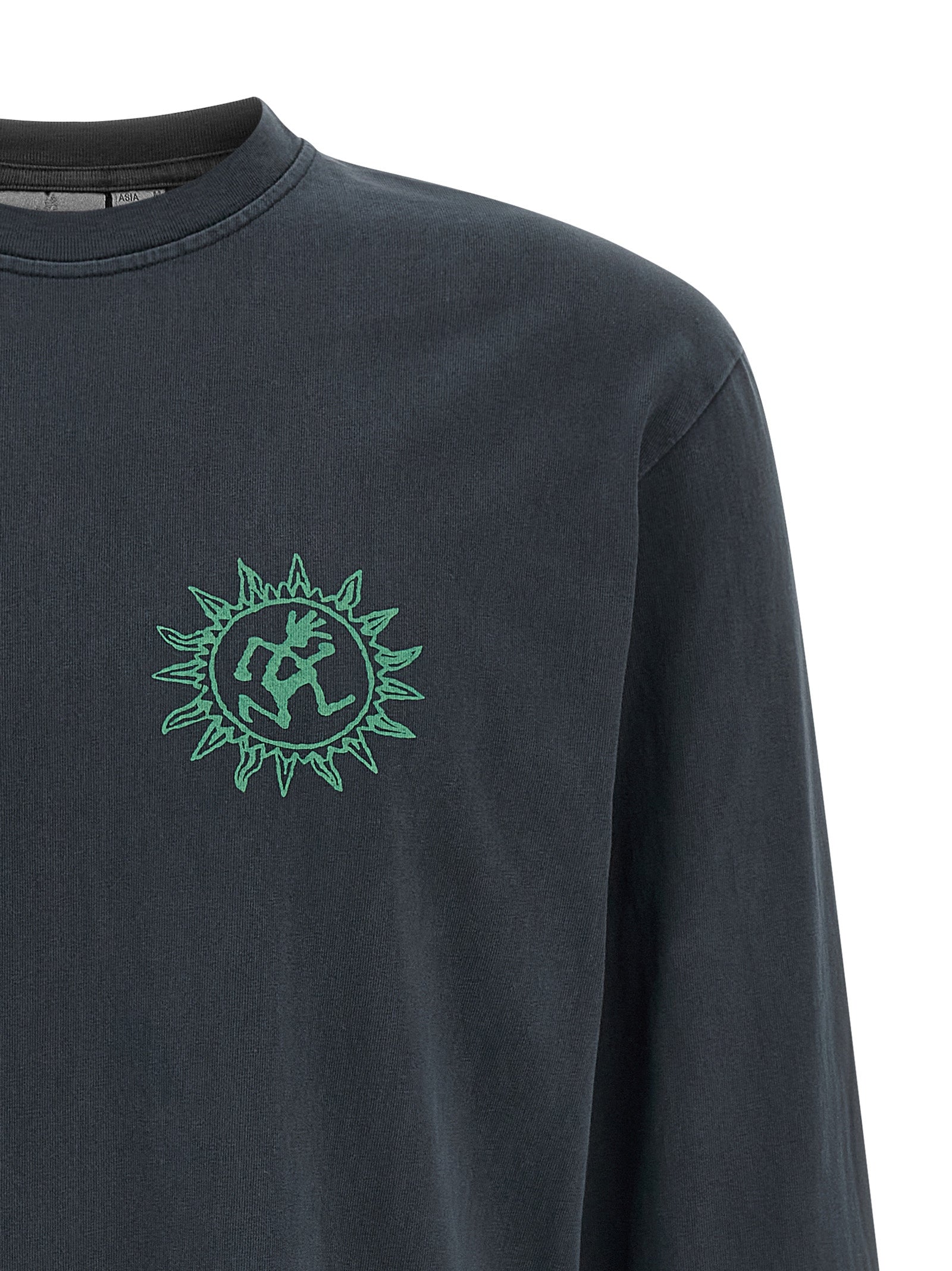Sun T-shirt Blue Cotton