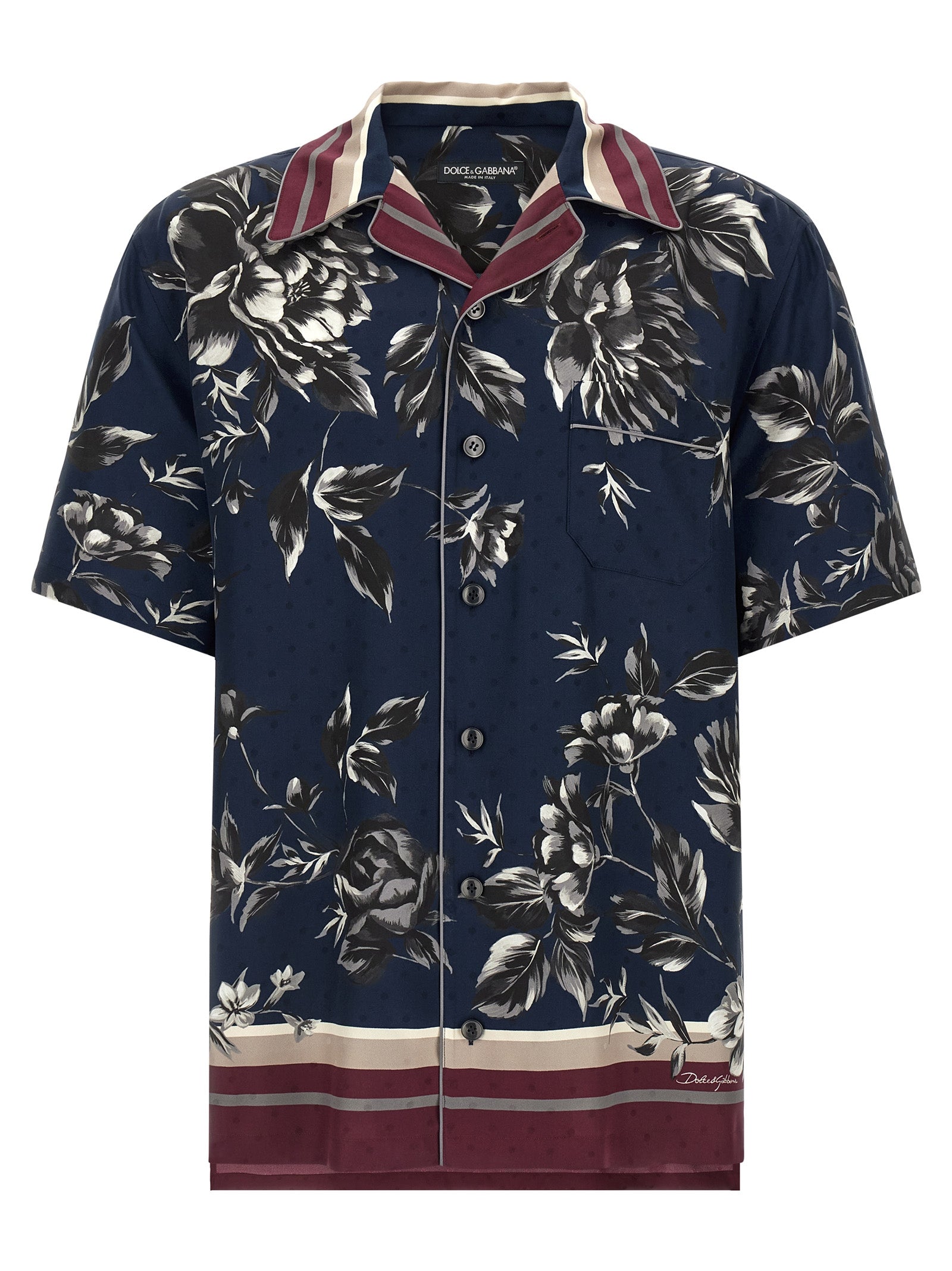 Hawaii shirt Blue Silk Shirt, Blouse