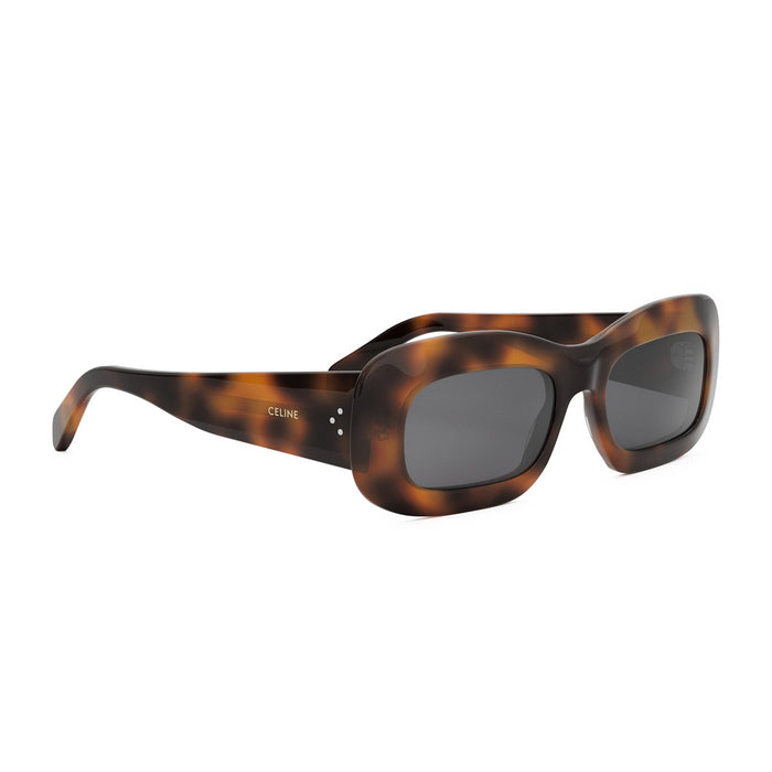 Celine CL40294I 3 Dots 53A Havana Marrone Acetate Occhiali Da Sole
