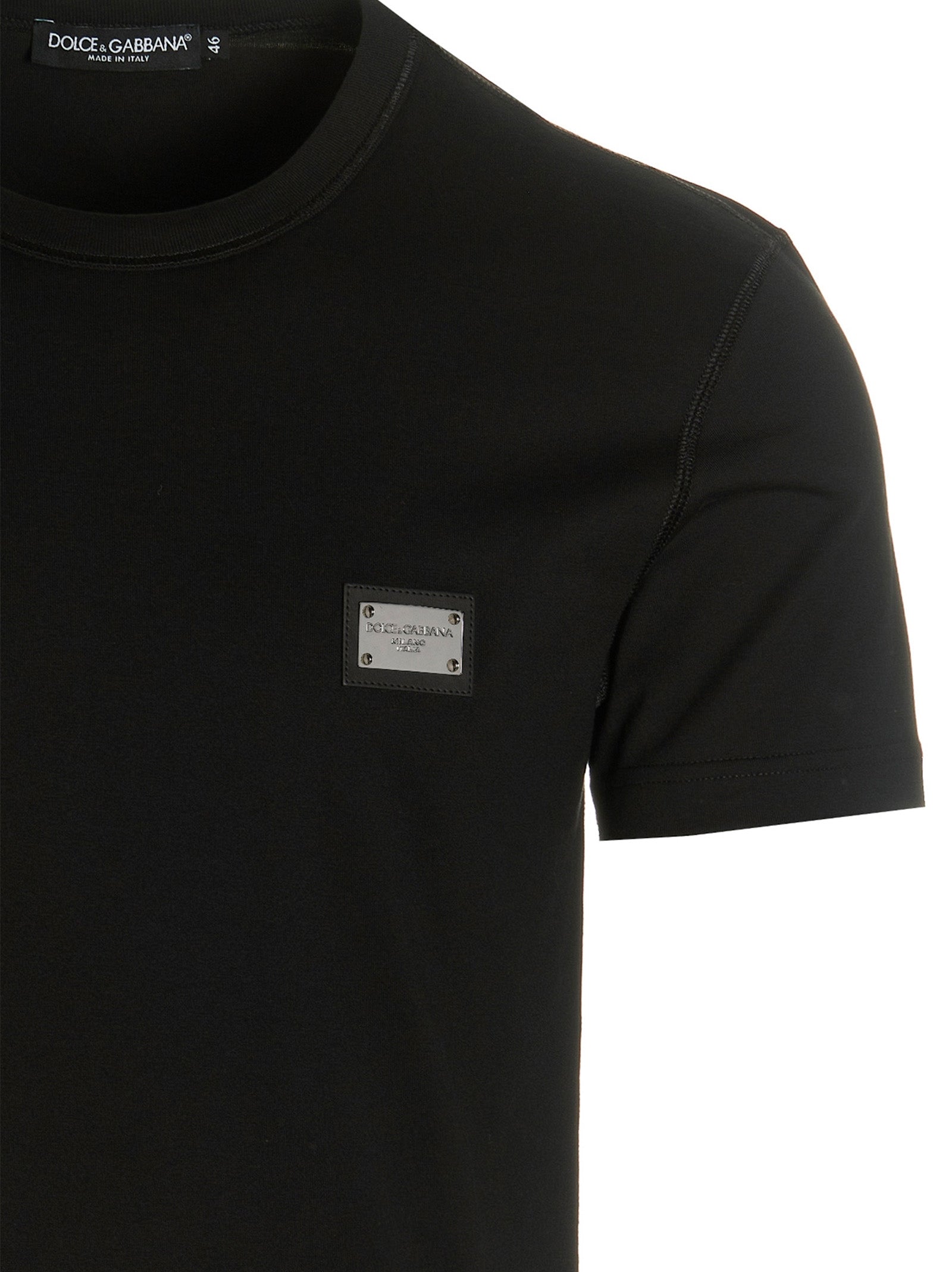 T-shirt DG Essential Black Cotton