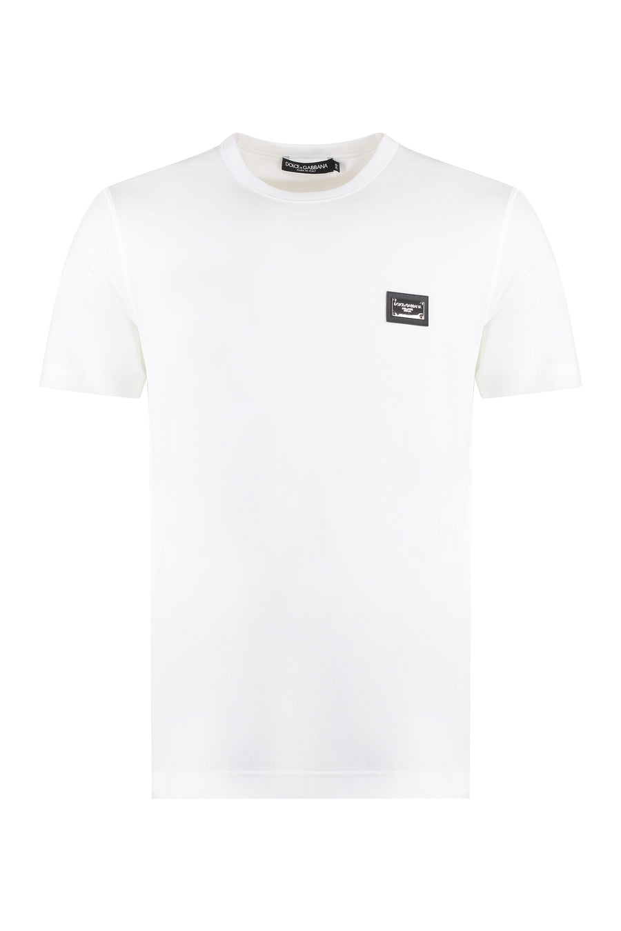 Crew-Neck Cotton T-Shirt White T-shirts
