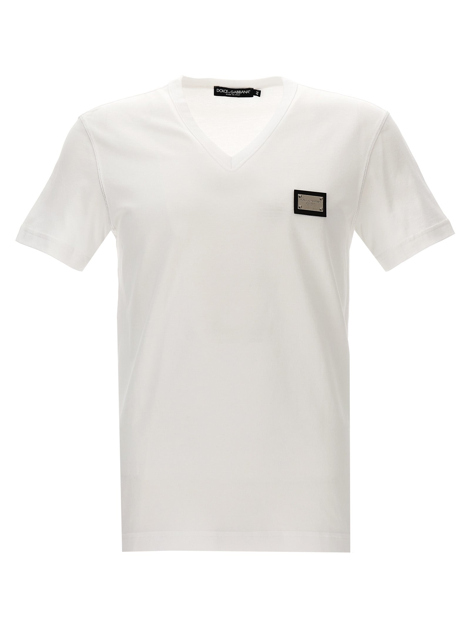 Logo T-Shirt White Cotton