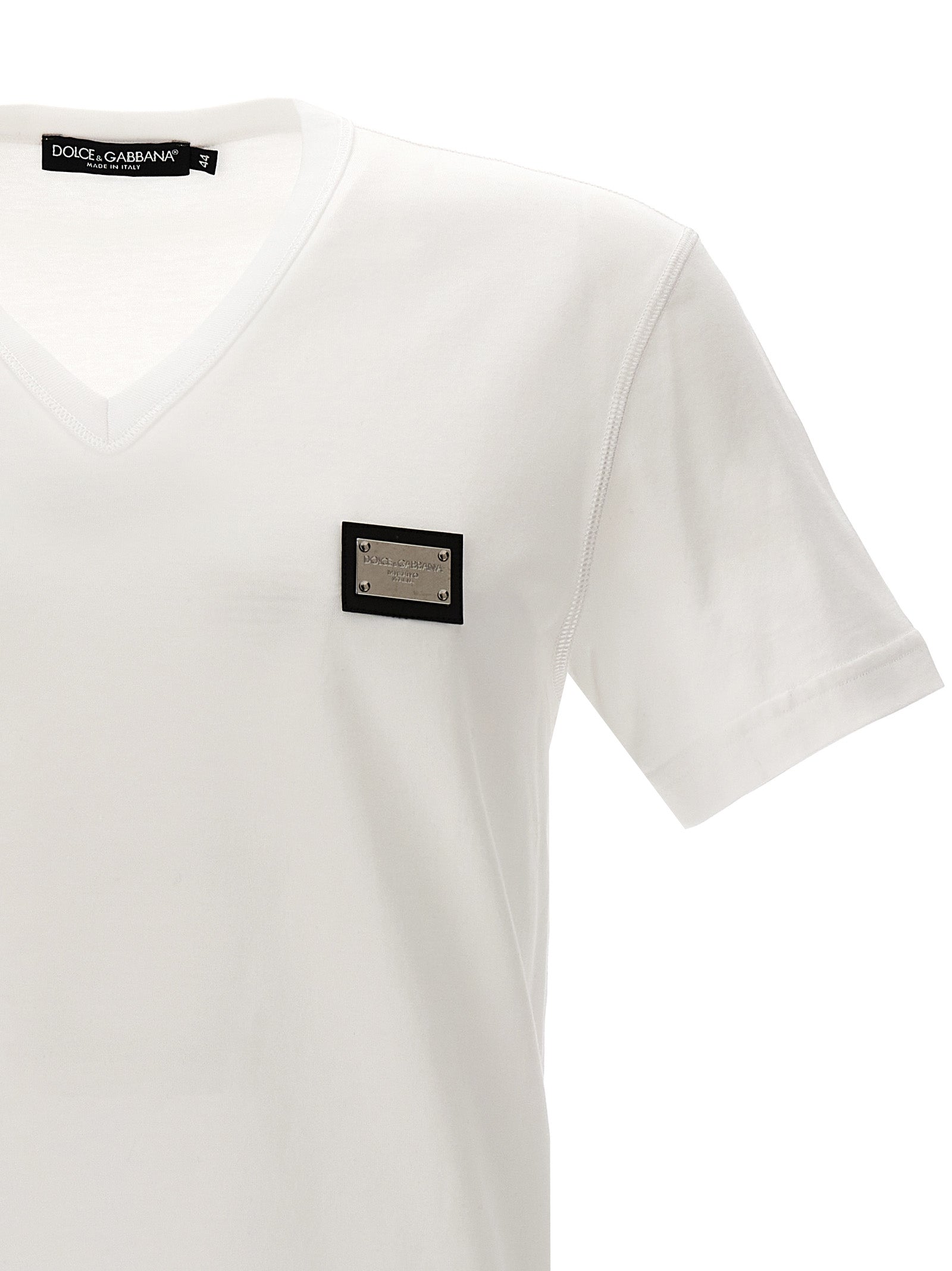 Logo T-Shirt White Cotton