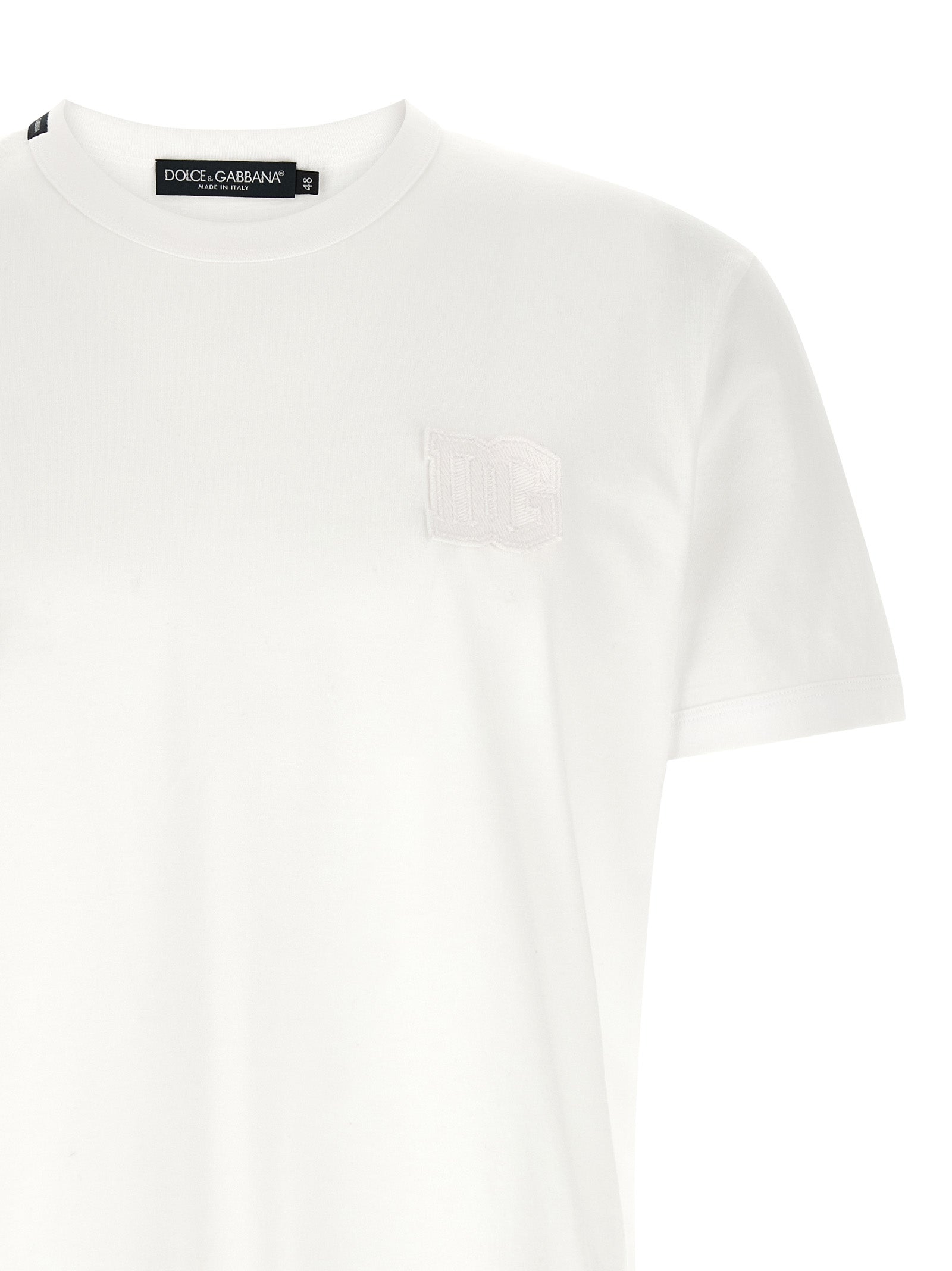DG patch t-shirt White Cotton