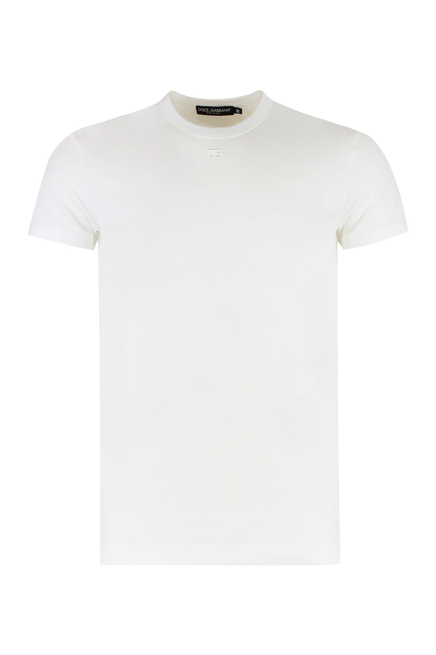 T-Shirt Crew-Neck Cotton White T-shirts