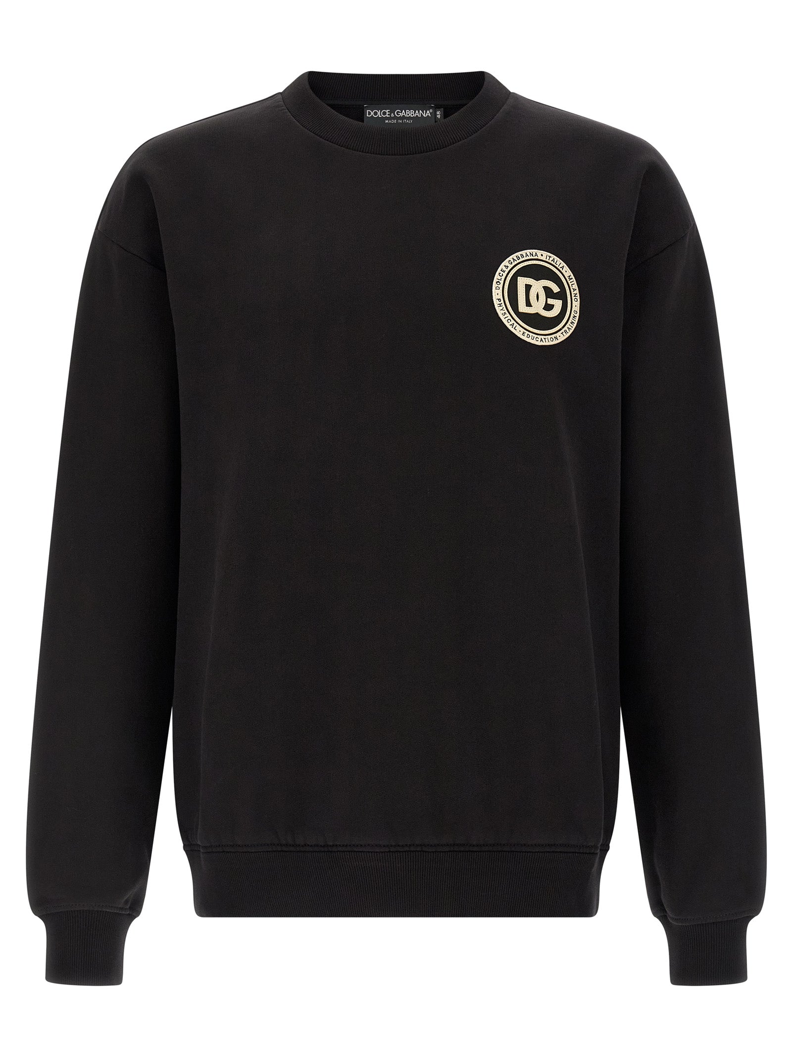 DG patch sweatshirt Black Cotton