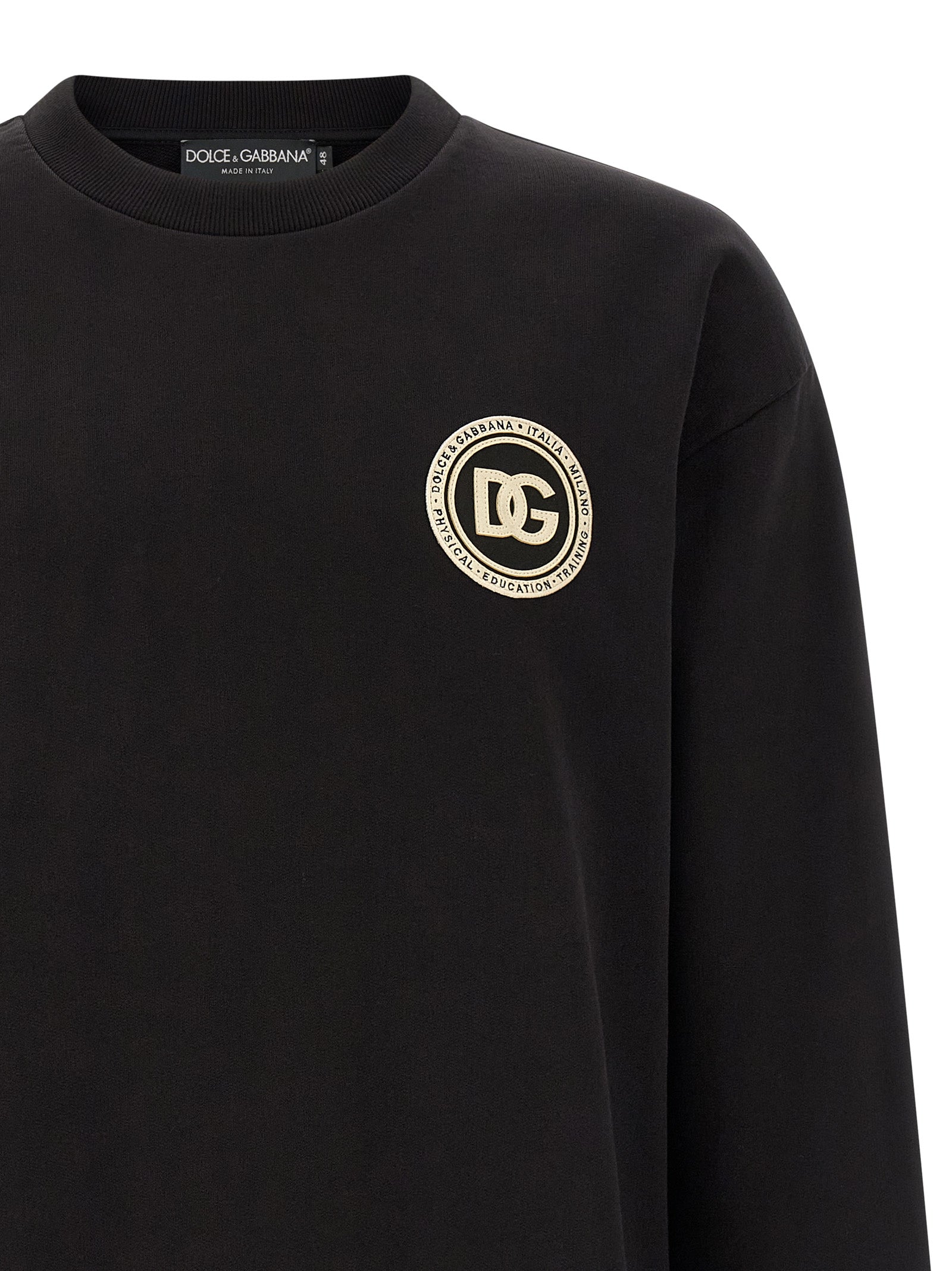 DG patch sweatshirt Black Cotton