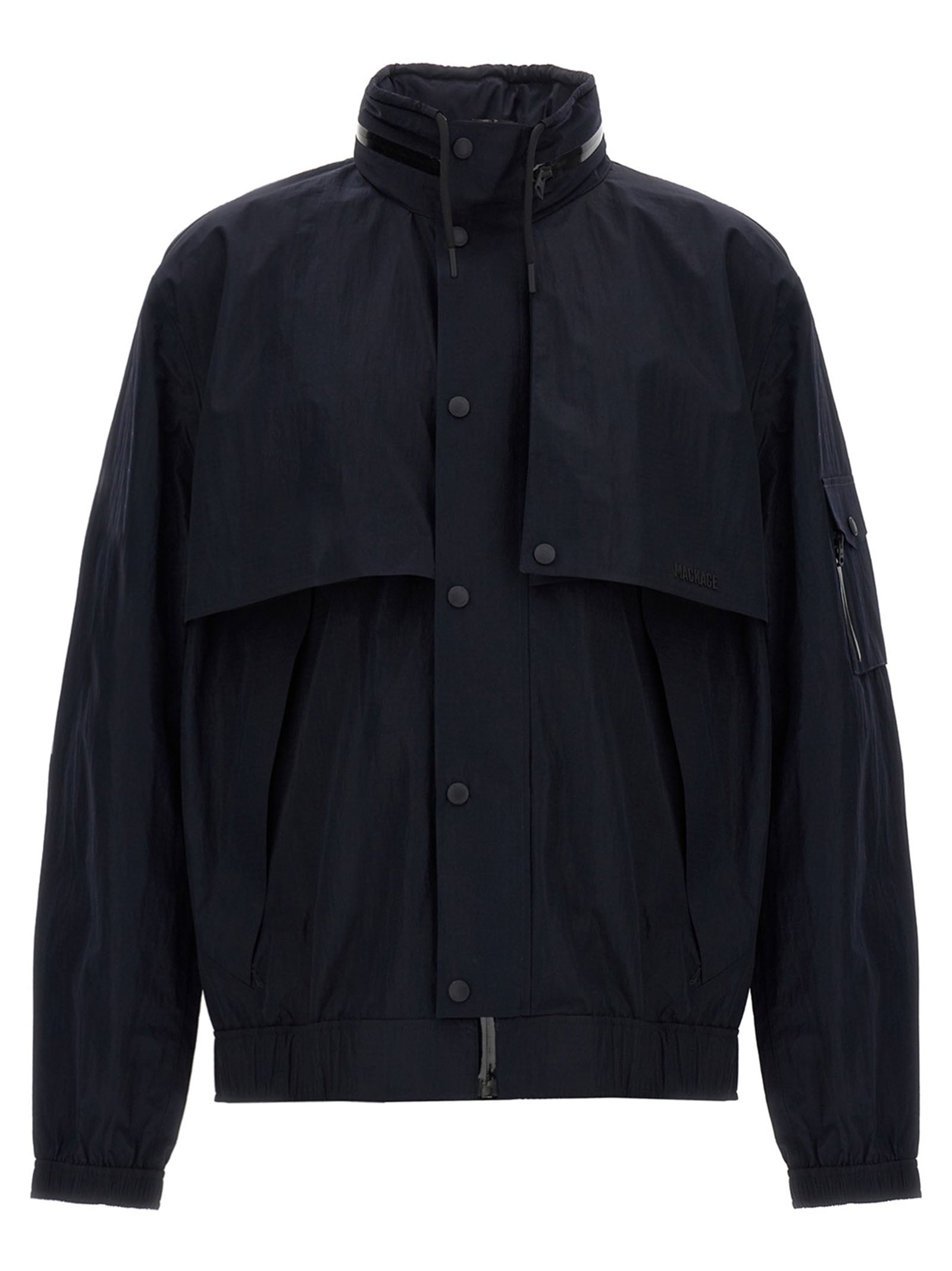 Garrett jacket Blue Polyamide Down Jacket, Parka, Casual