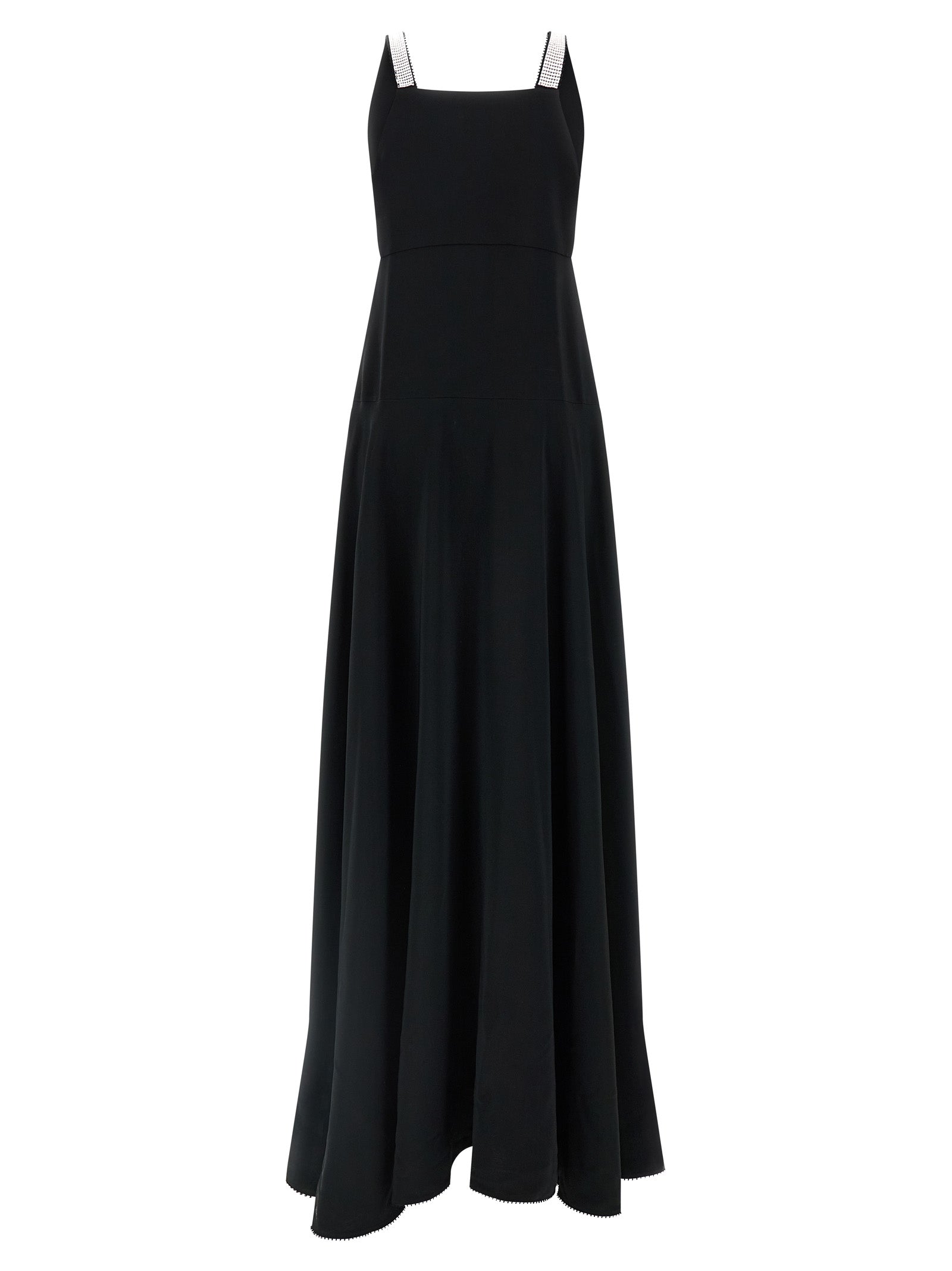 Ruffle dress Black