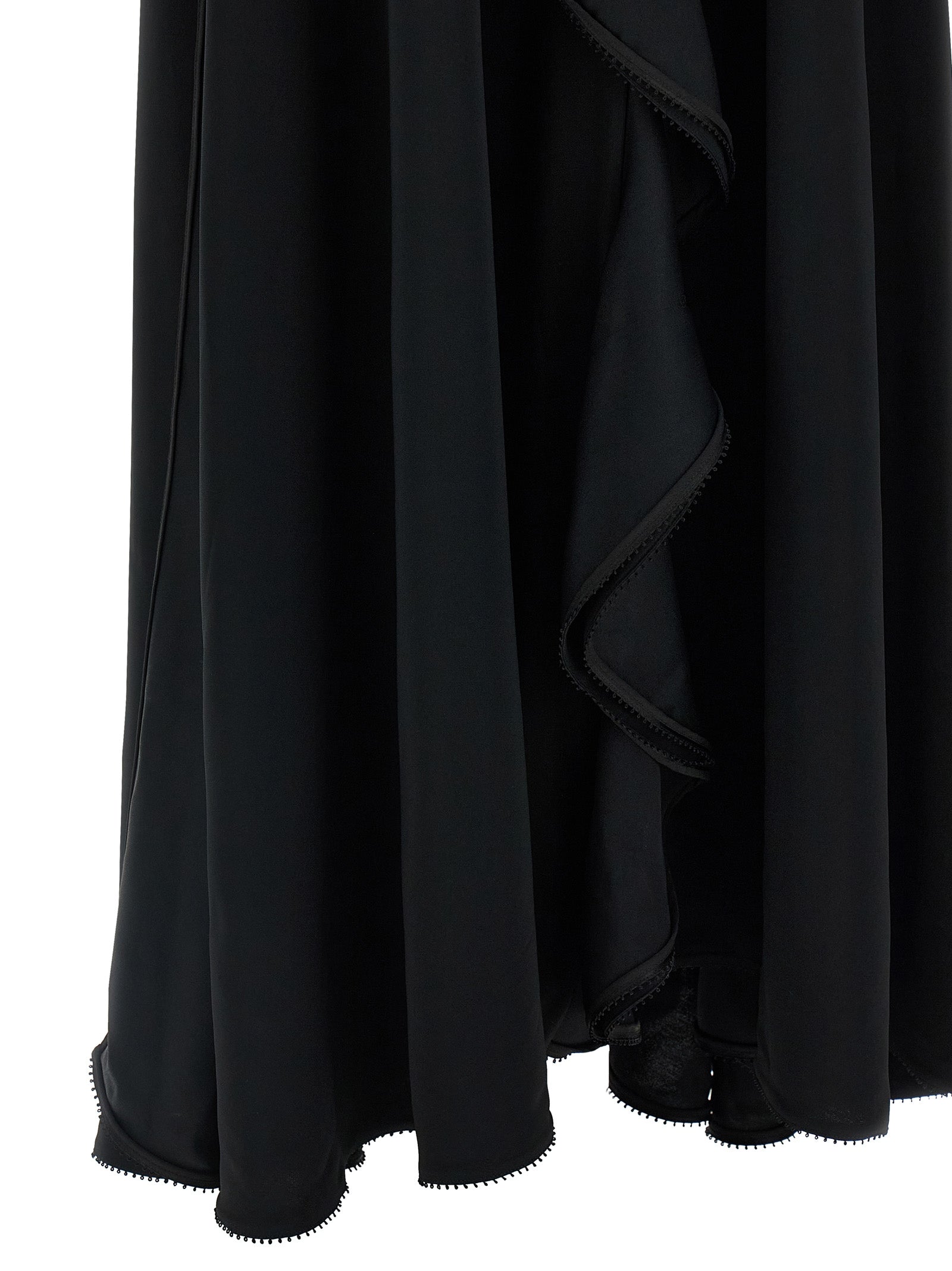 Ruffle dress Black