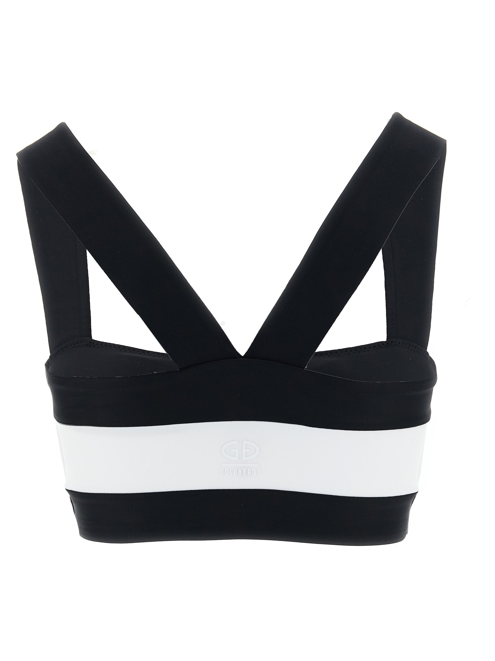 Plonge Bikini Top - Active Line White/black Recycled Polyamide Elastane Beachwear