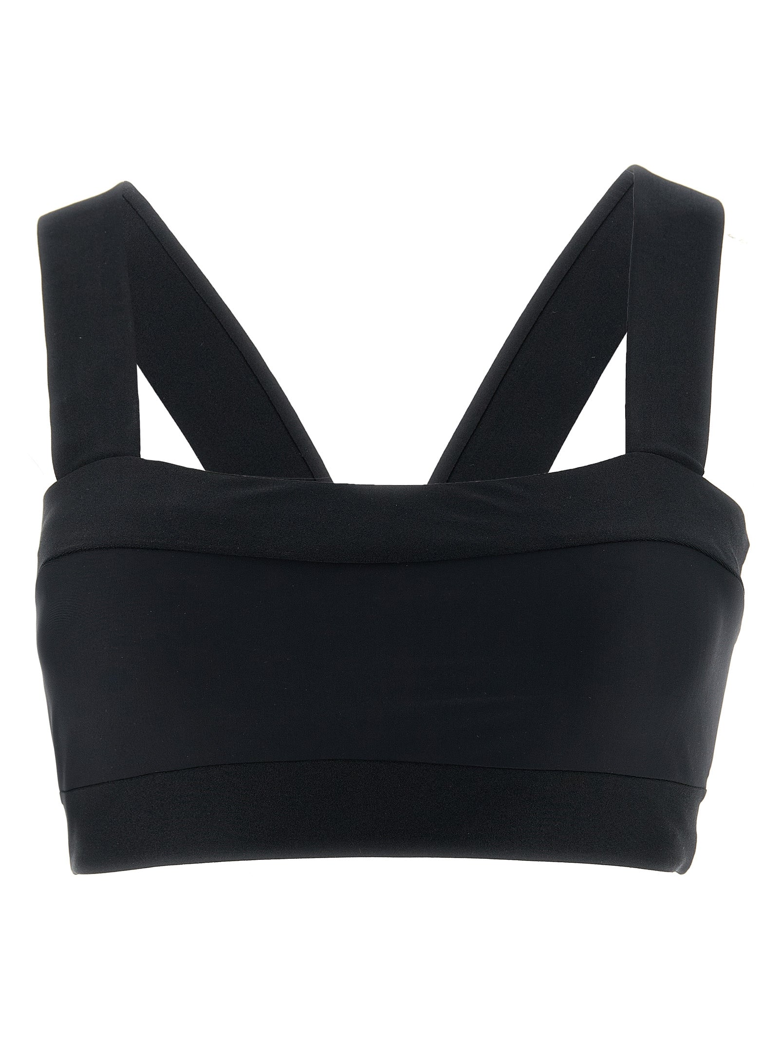 Plonge Bikini Top - Active Line Black Recycled Polyamide Elastane Beachwear