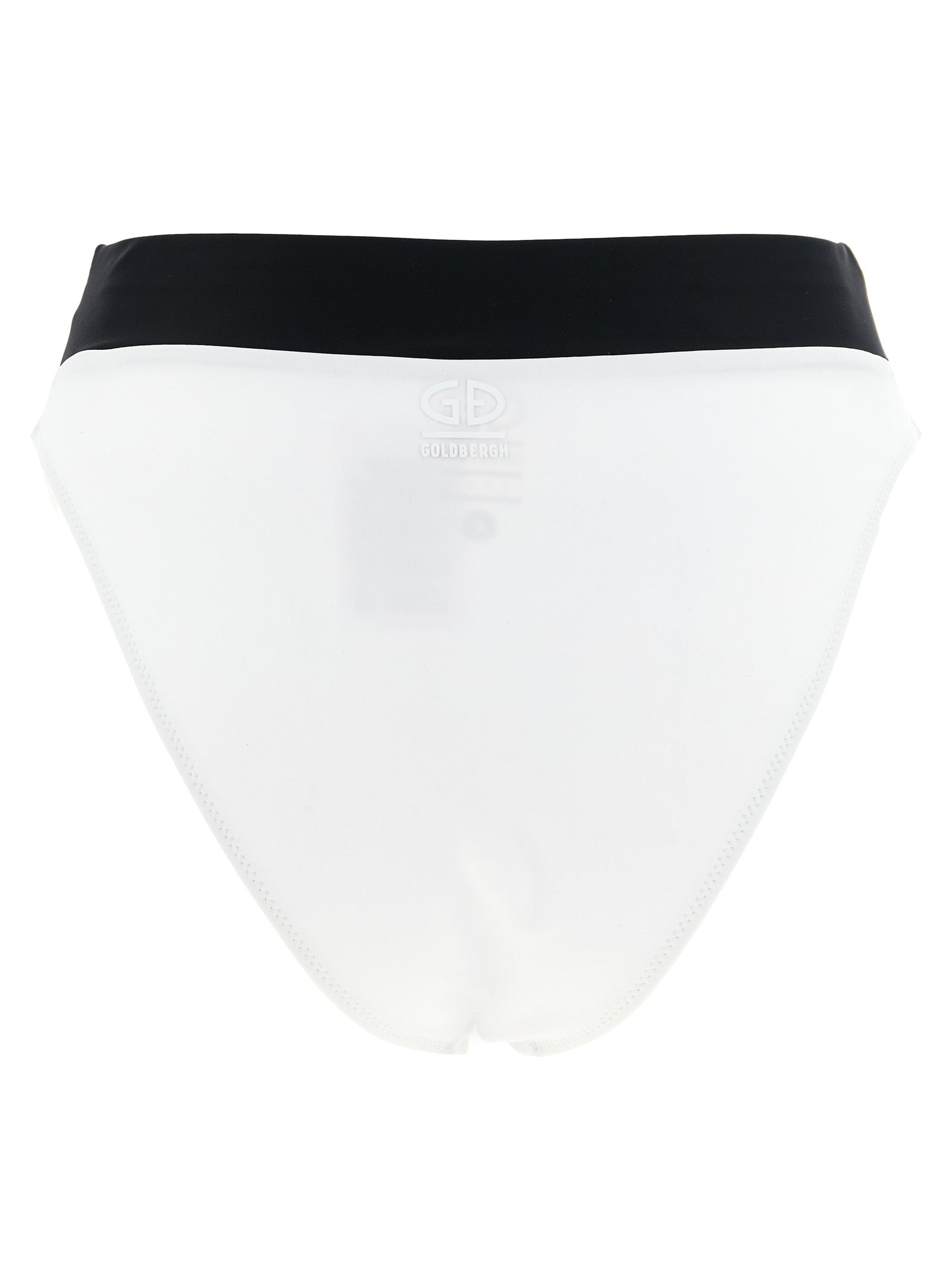 Oceane Bikini Briefs - Active Line White/black Recycled Polyamide Elastane Beachwear