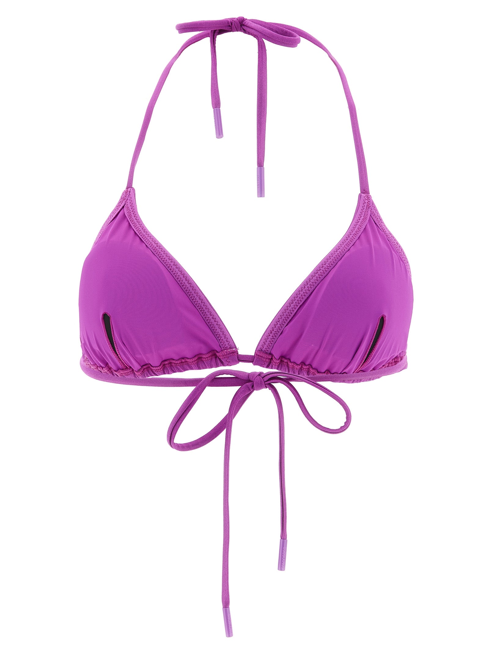 Velora Bikini Top - Active Line Purple Polyamide Beachwear