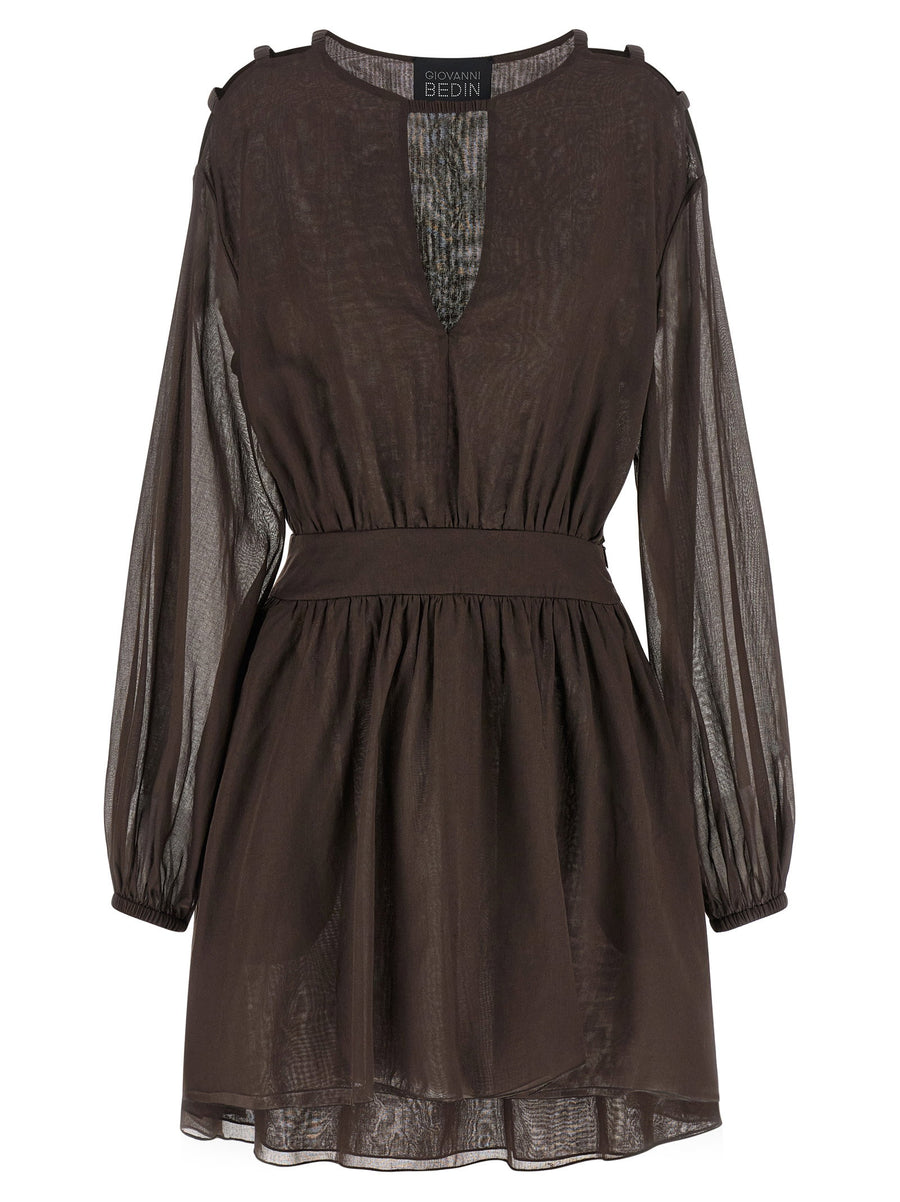 Giovanni Bedin Cotton Muslin Dress