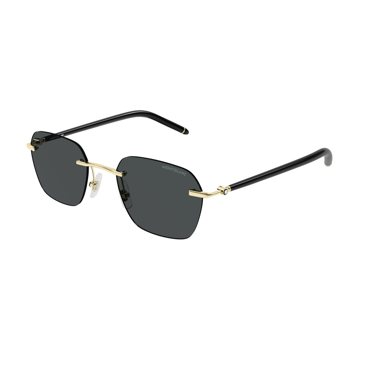 MB0270S LINE ESTABLISHED 001 Nero Metal Occhiali Sole