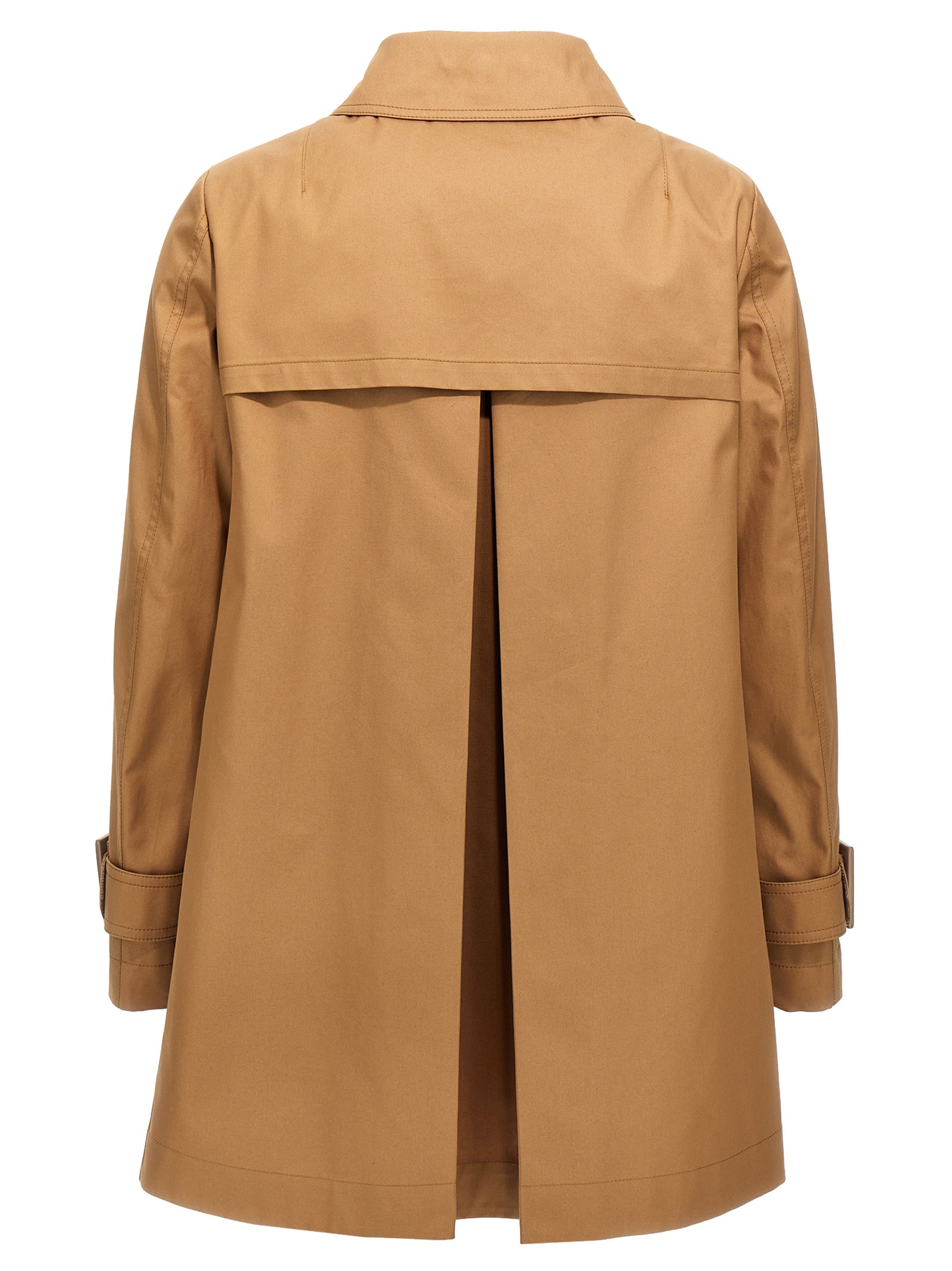 Short trench coat Brown Cotton Coats