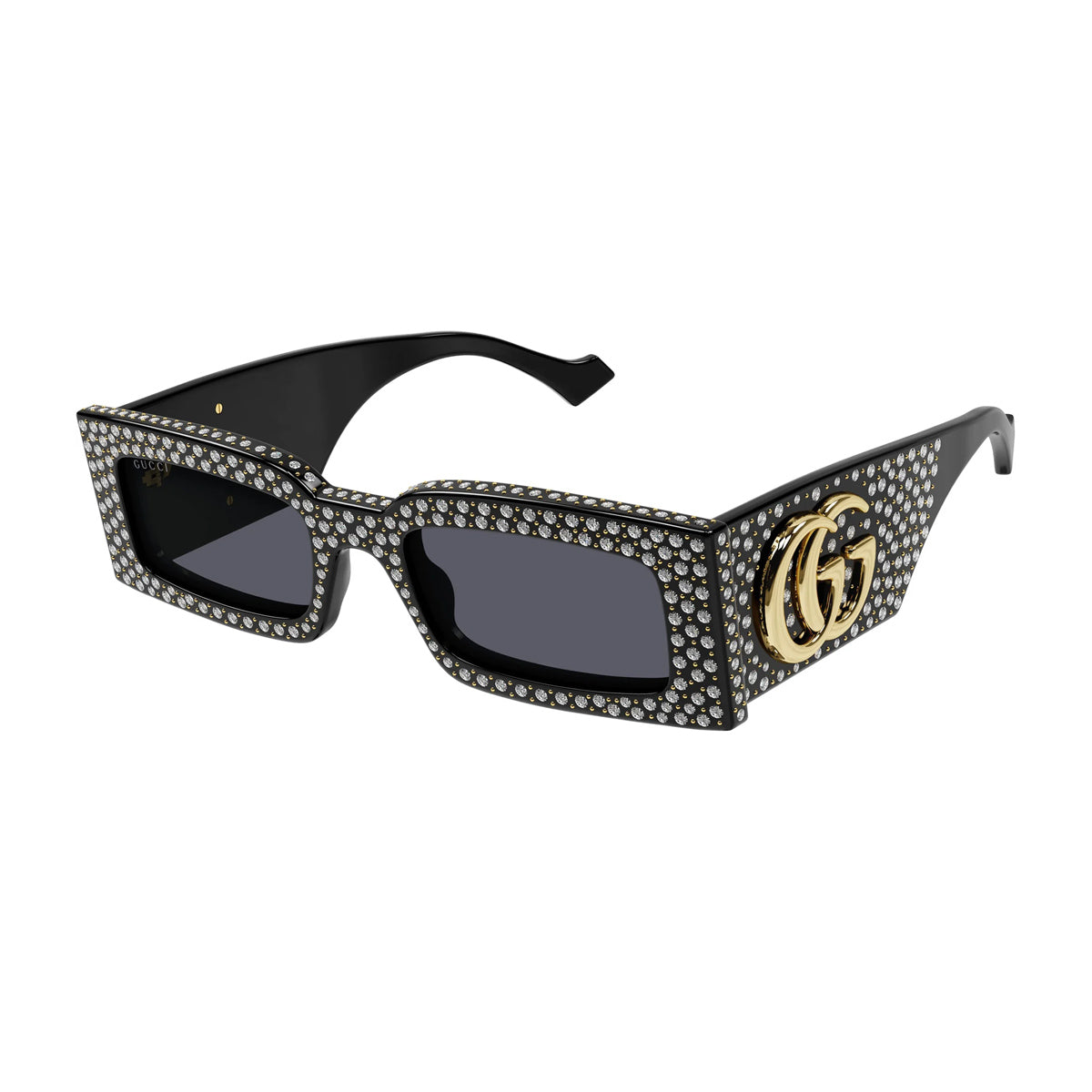 GG1425S 005 Nero Acetate Occhiali Sole