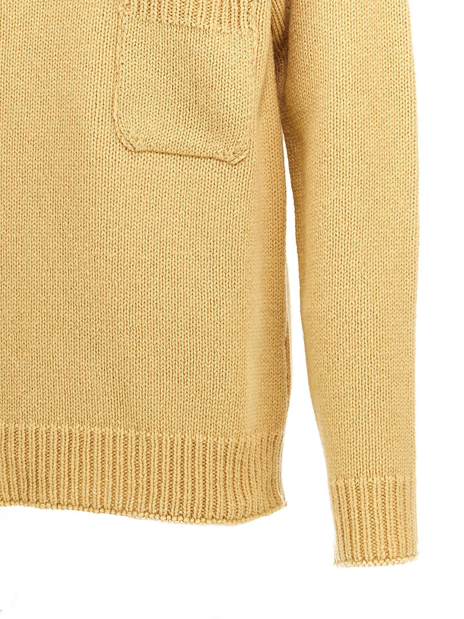 Wool sweater Yellow Sweater, Cardigans