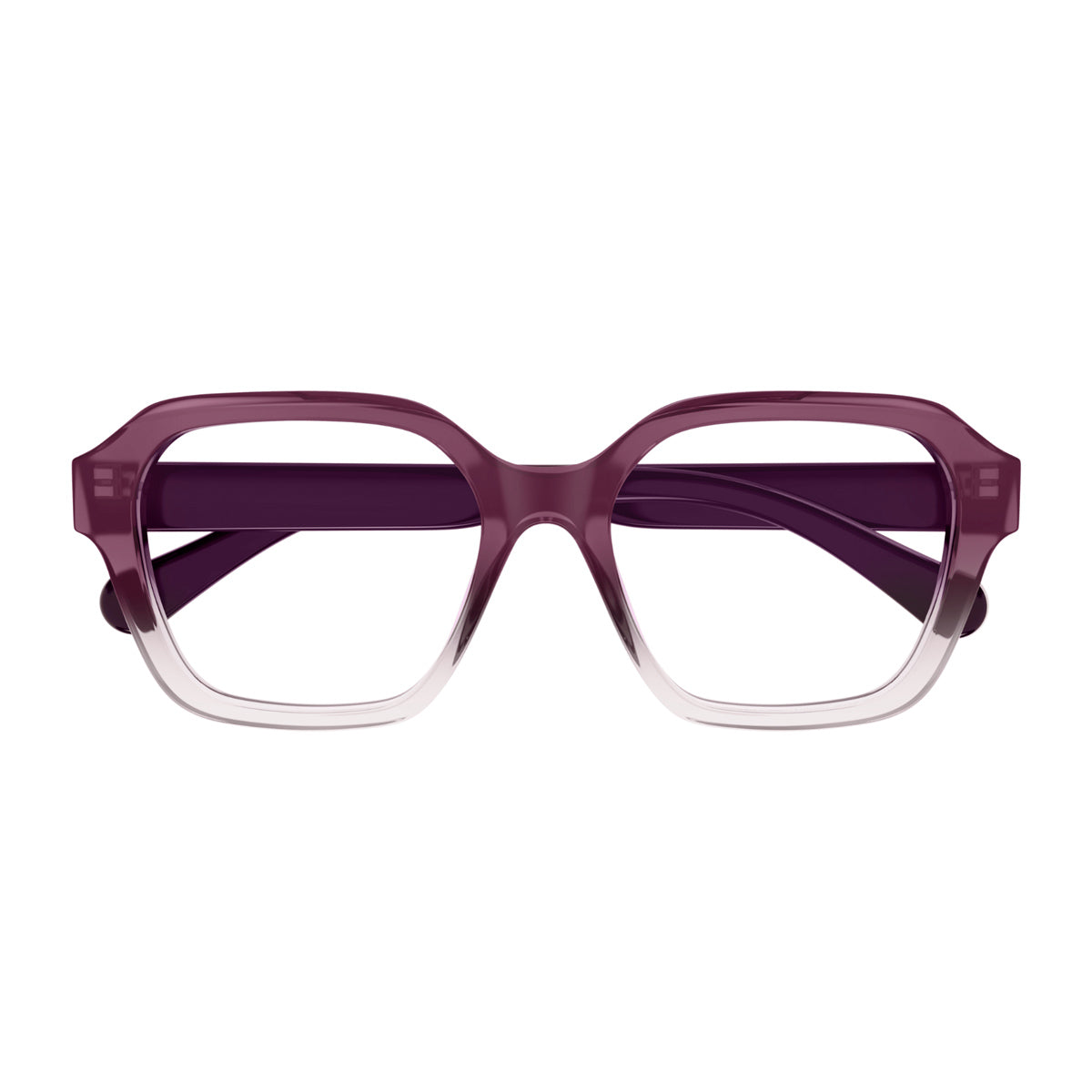 Chloé CH0272O Linea 003 Burgundy Trasparent Viola Acetate Occhiali Da Vista