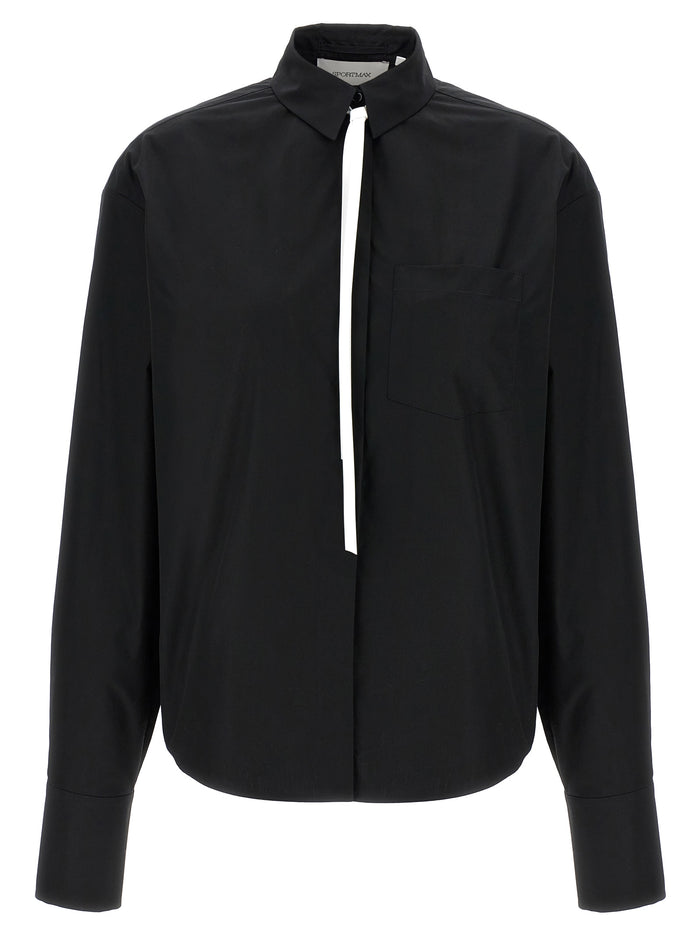 Gesso shirt Black Cotton Shirt, Blouse