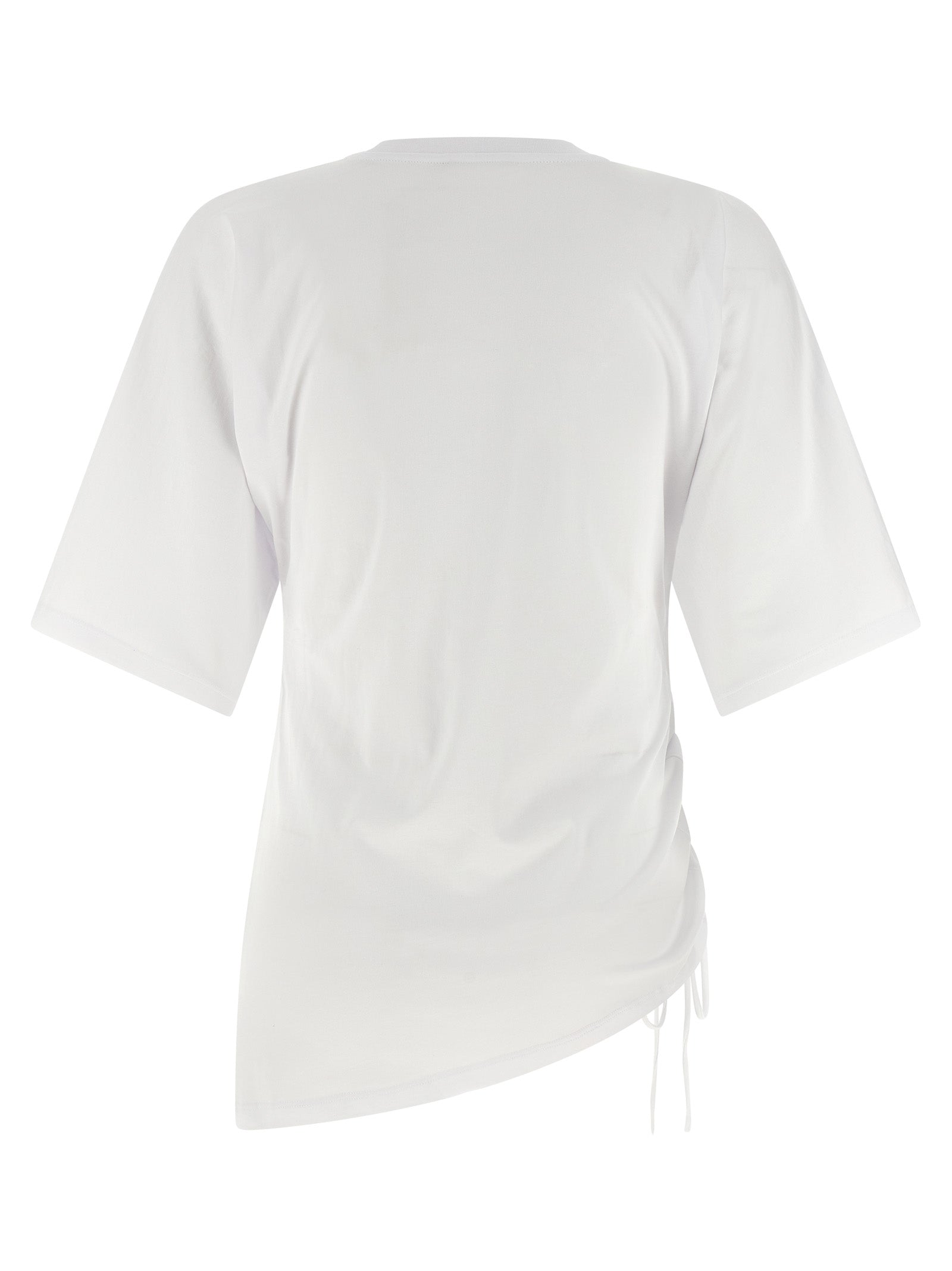 Balmain Club T-shirt White/black Cotton