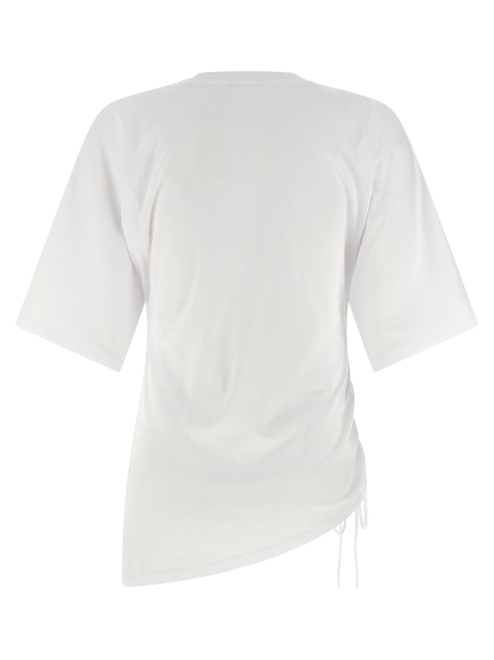 Balmain Club T-shirt White/black Cotton
