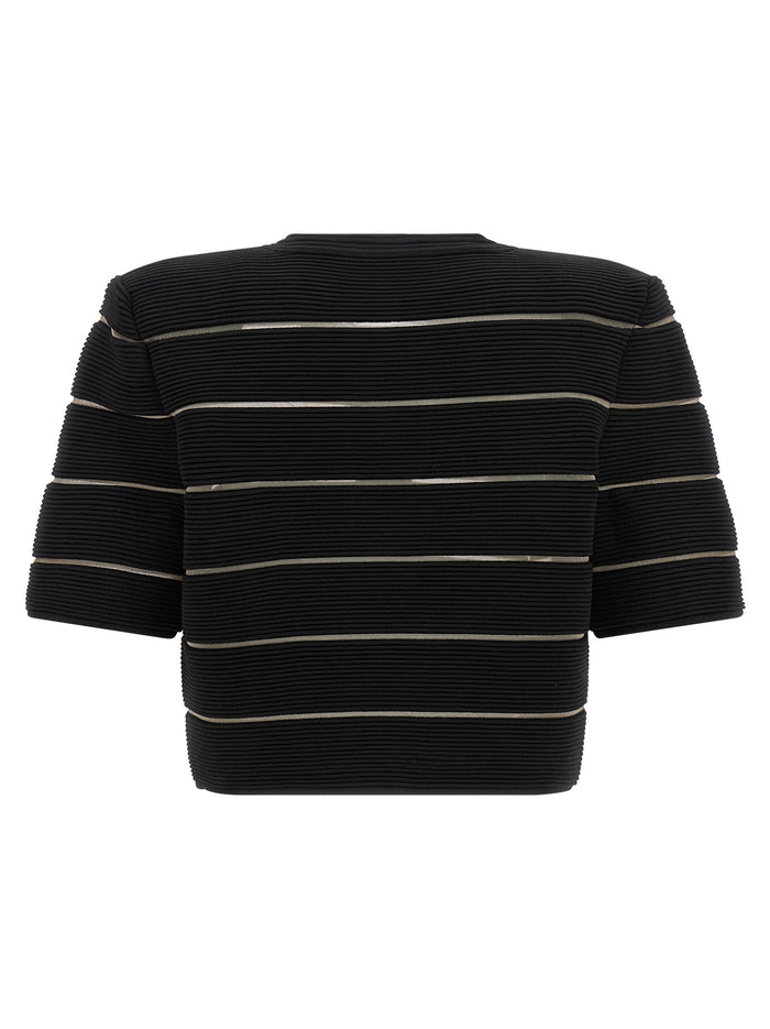 Cropped cardigan Black Sweater, Cardigans
