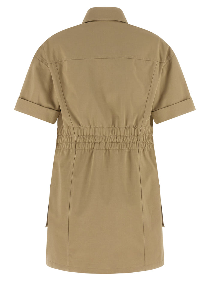Saharan Dress Green Cotton
