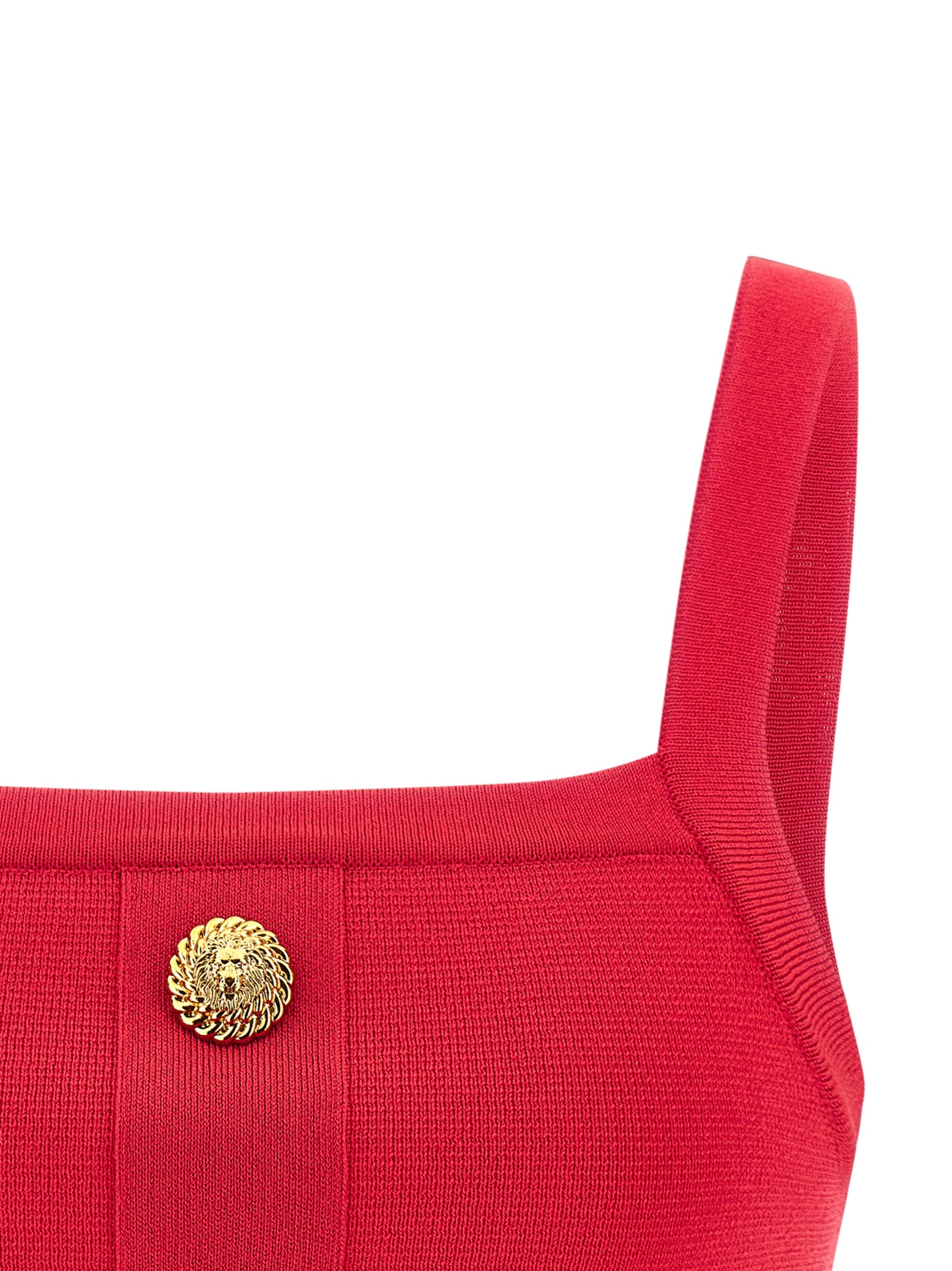 Top 3 buttons Fuchsia Viscose Tops