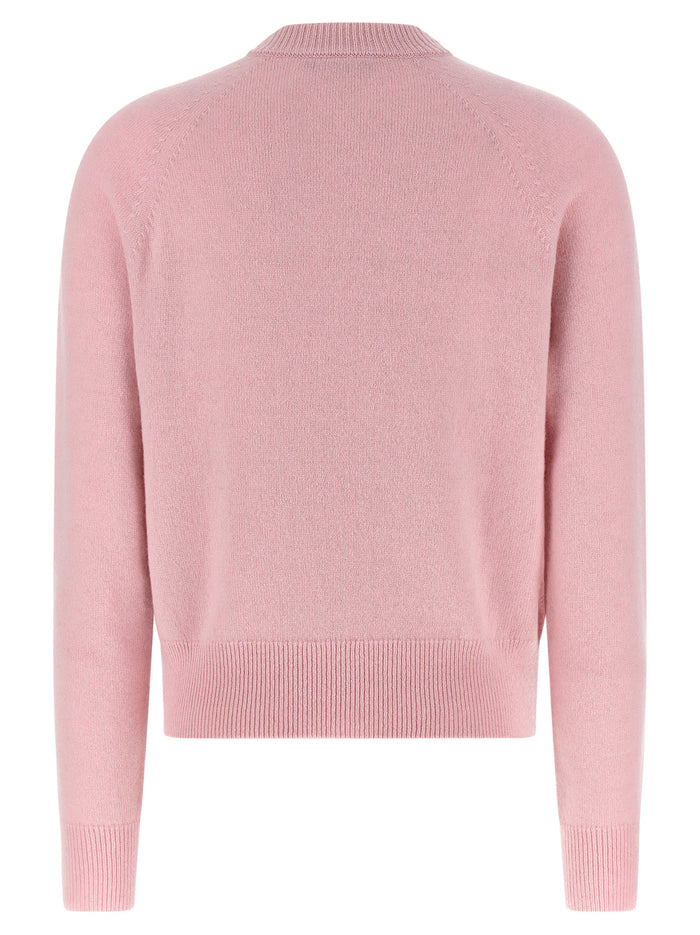 Cashmere sweater Pink Goat Virgin Wool Sweater, Cardigans