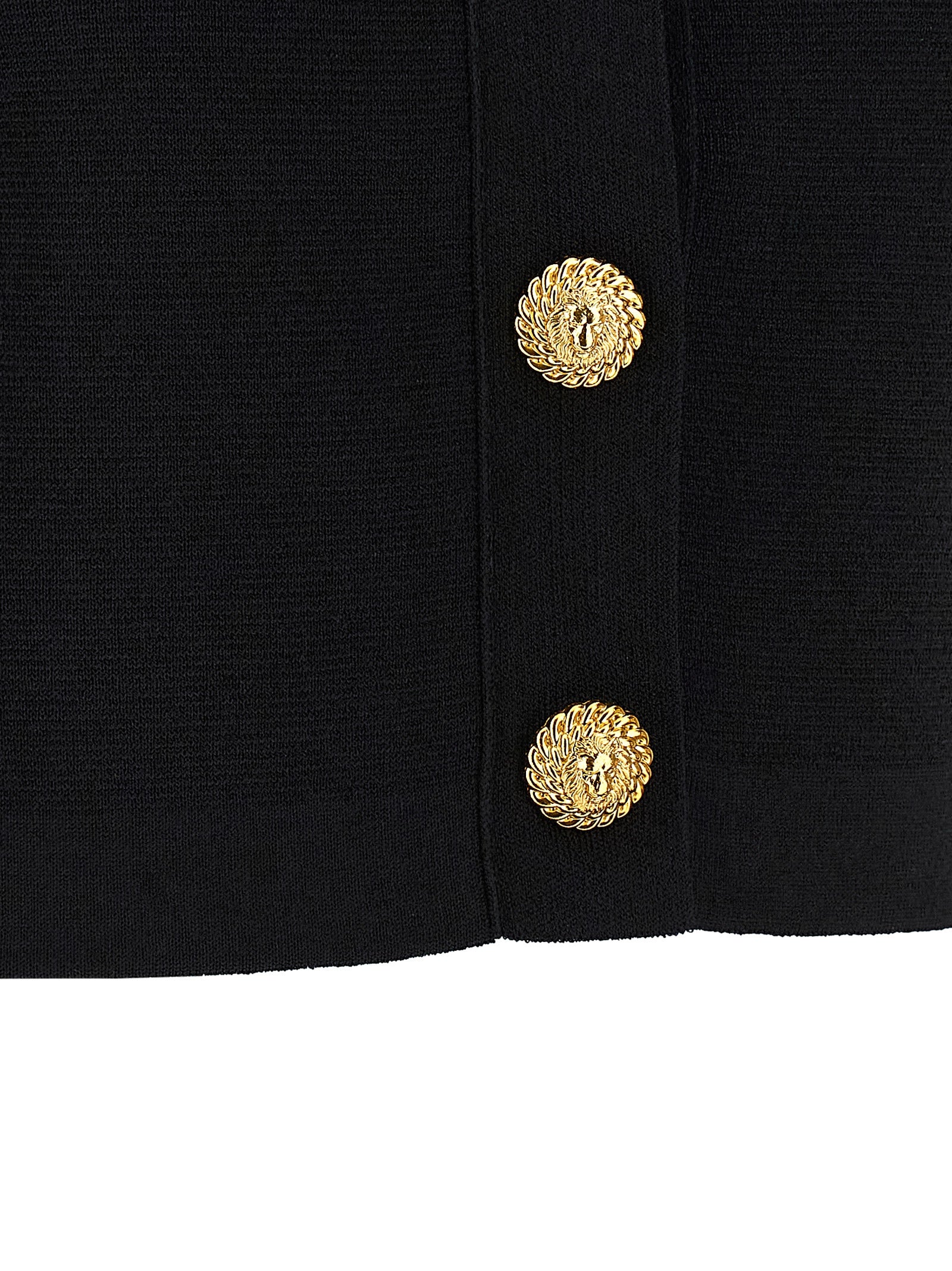 Cropped cardigan Black Viscose Sweater, Cardigans