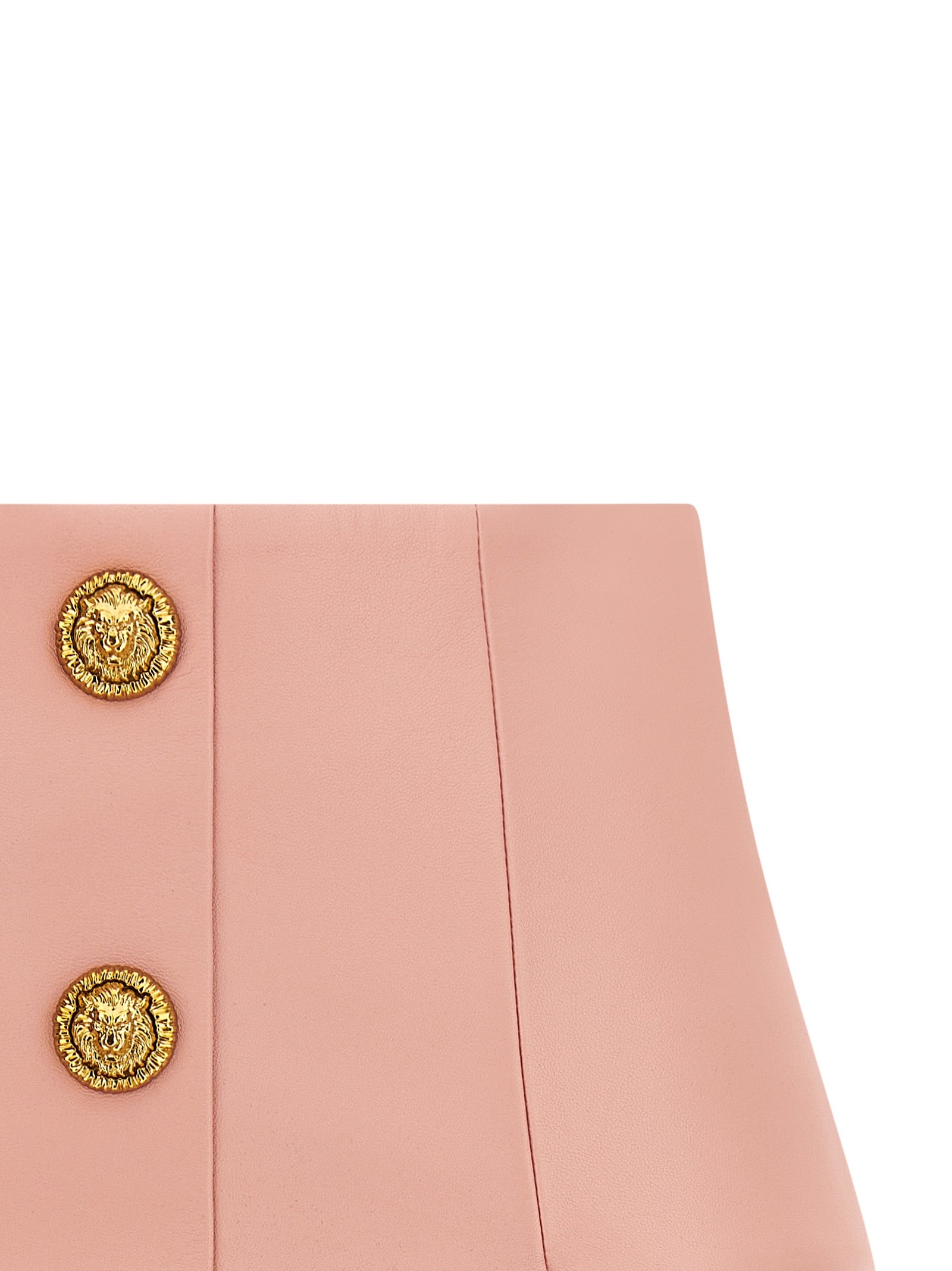 Testa di leone skirt Pink Lamb Leather (ovis Aries)