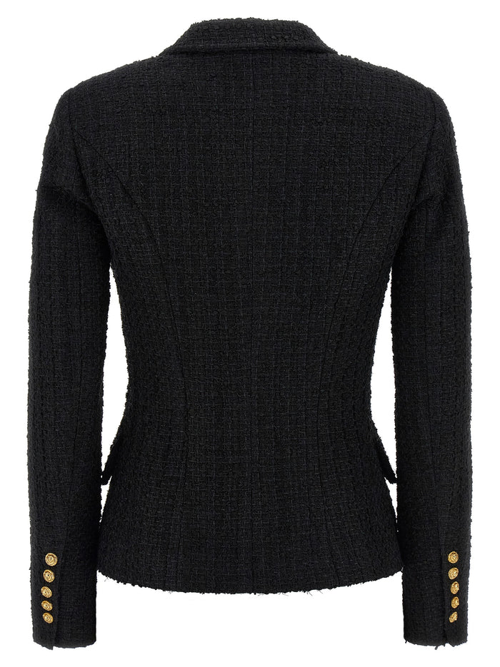 Tweed blazer Black Blazer, Suits