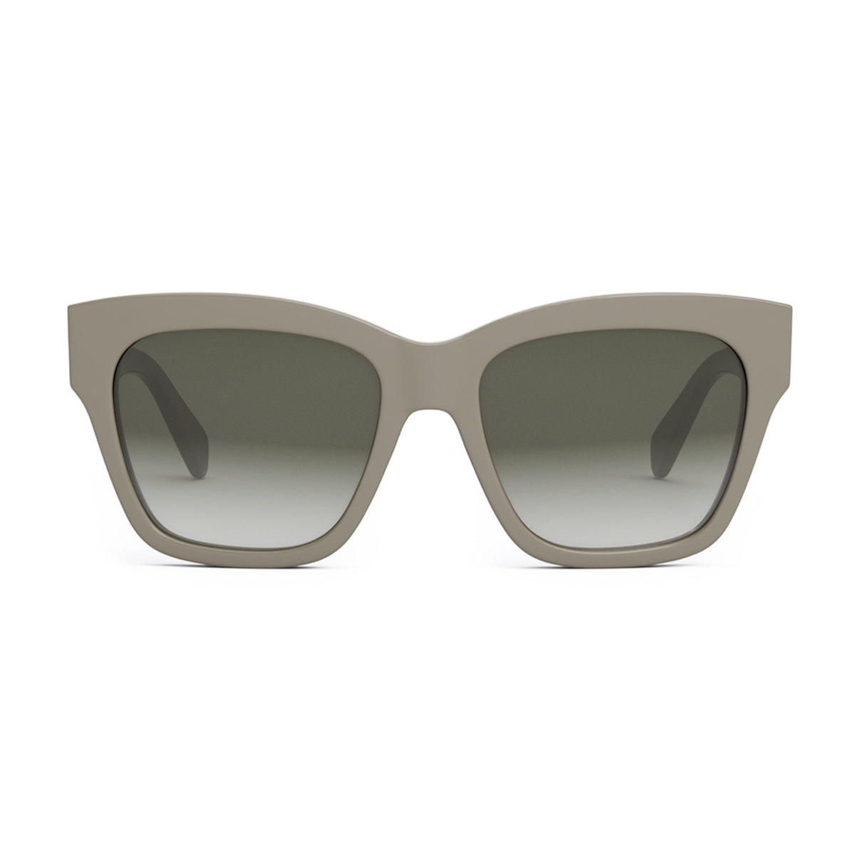 Celine CL40253I Triomphe 59F Kakhi Lucido Verde Acetate Occhiali Da Sole