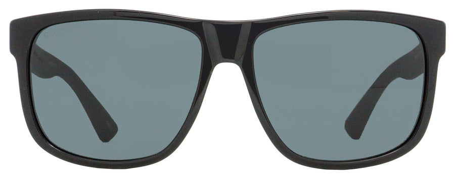 Gucci GG0010S Plastic (Acetate)/Rubber Effect sunglasses in black