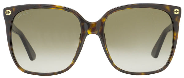 Gucci GG0022S Acetate sunglasses in havana