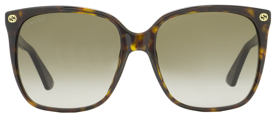 Gucci GG0022S Acetate sunglasses in havana