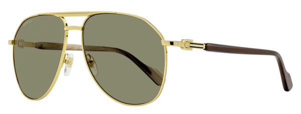 Gucci GG1220S Metal/Plastic (Acetate) sunglasses in gold