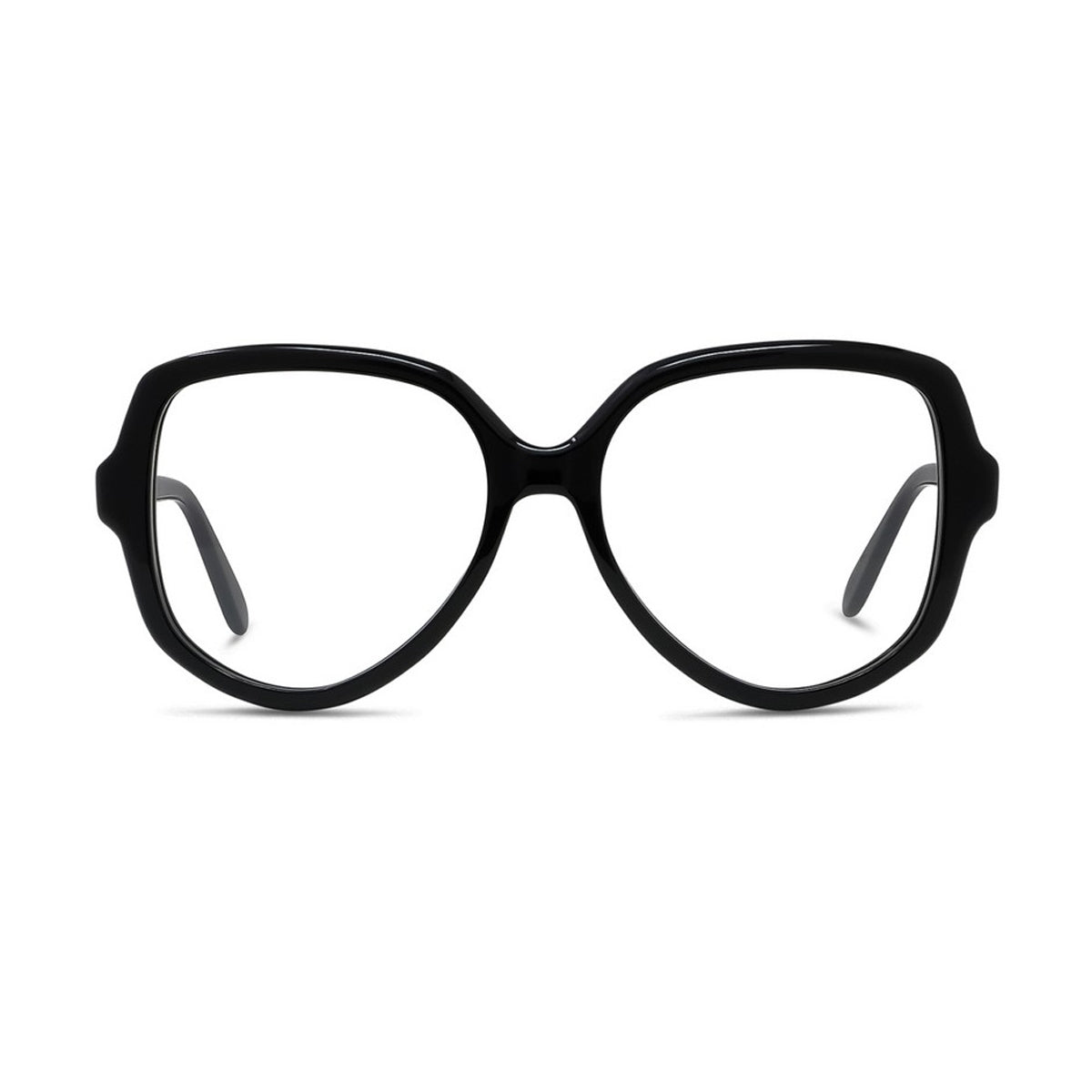 LW50078i Linea THIN 001 Balck Nero Acetate Occhiali Vista