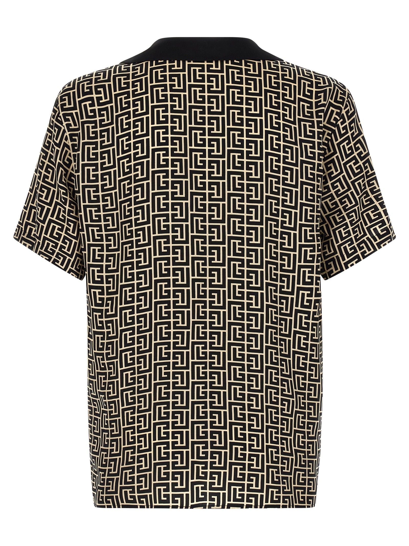 Monogram shirt White/black Viscose Shirt, Blouse