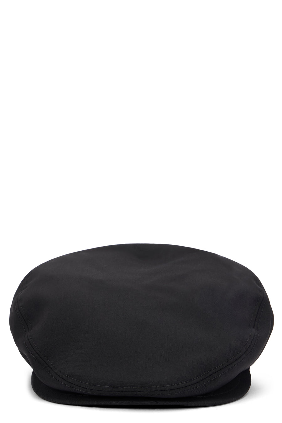 Cap Cotton Canvas Black Hat