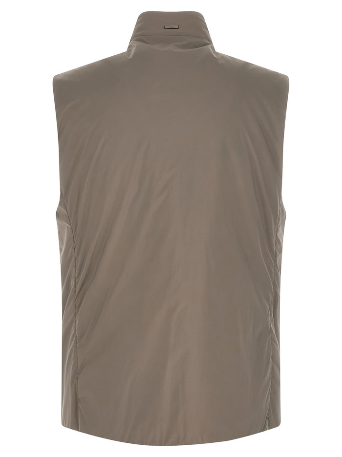 Ecoage vest Gray Polyamide Gilet